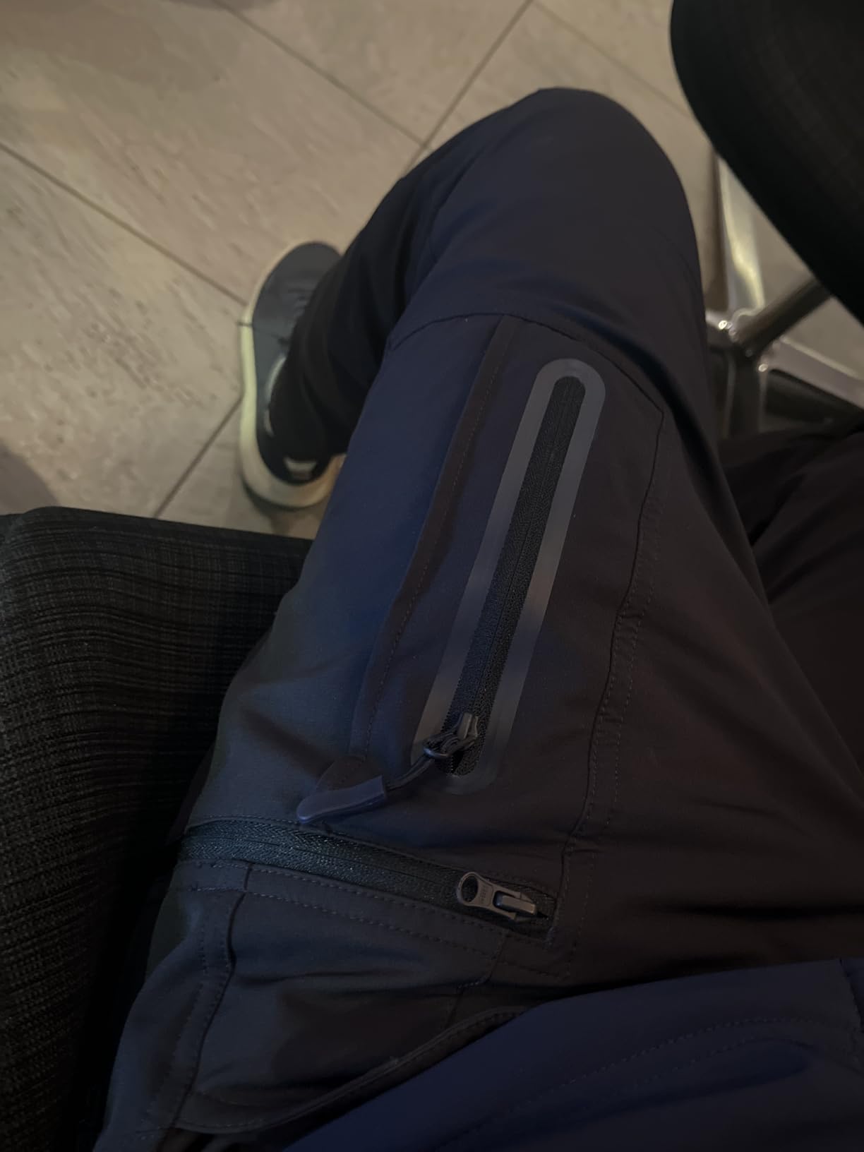 Men's Lightweight Hiking Tactical Pants Waterproof Quick Dry Cargo Work Rain Outdoor Pants 8 Pockets customer photo 1
