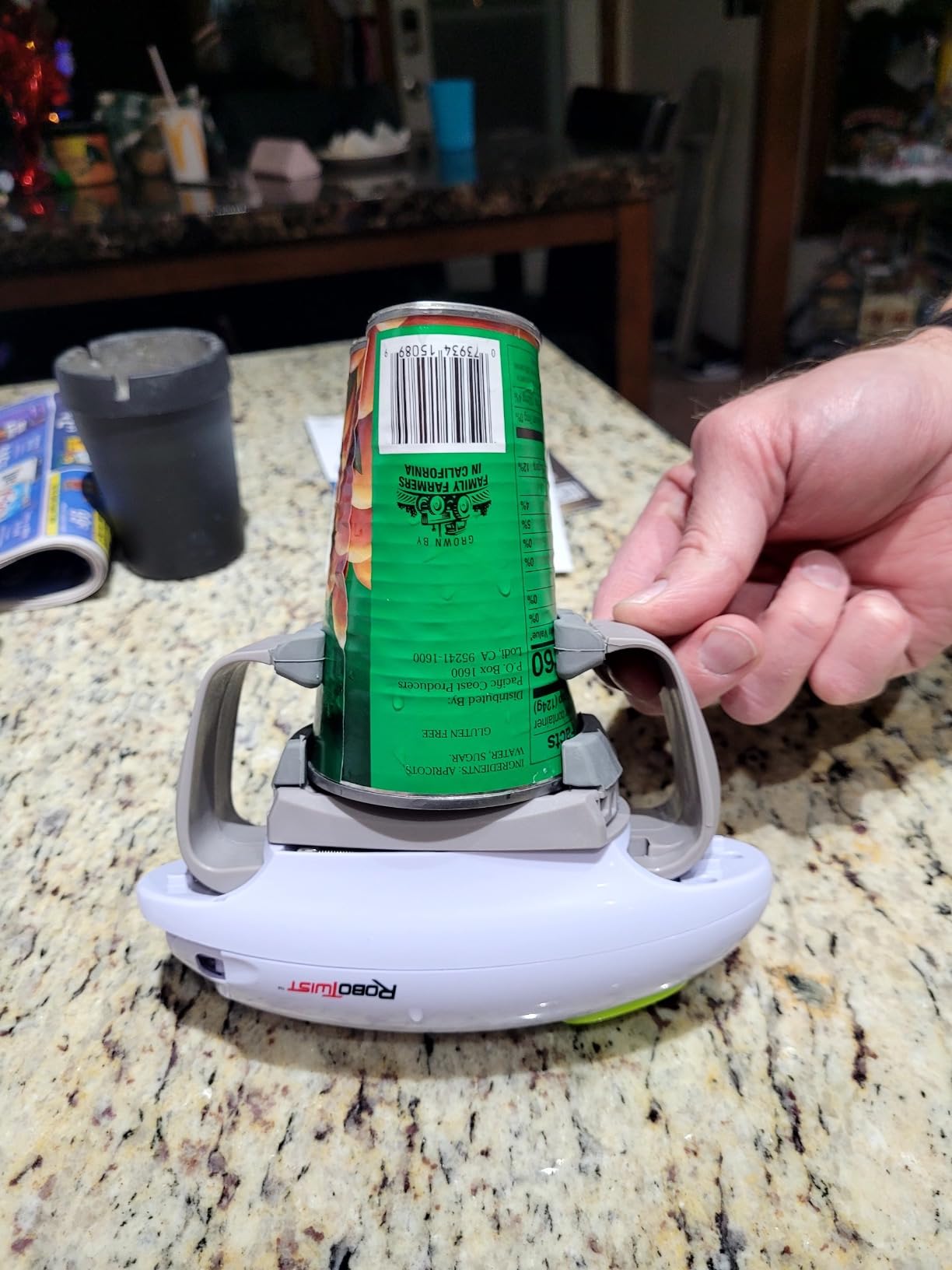 Robotwist Automatic Jar Opener, Deluxe Model with Improved Torque, Robo Twist Kitchen Gadgets for Home, Electric Handsfree Easy Jar Opener - Works on All Jar Sizes, As Seen on TV customer photo 1
