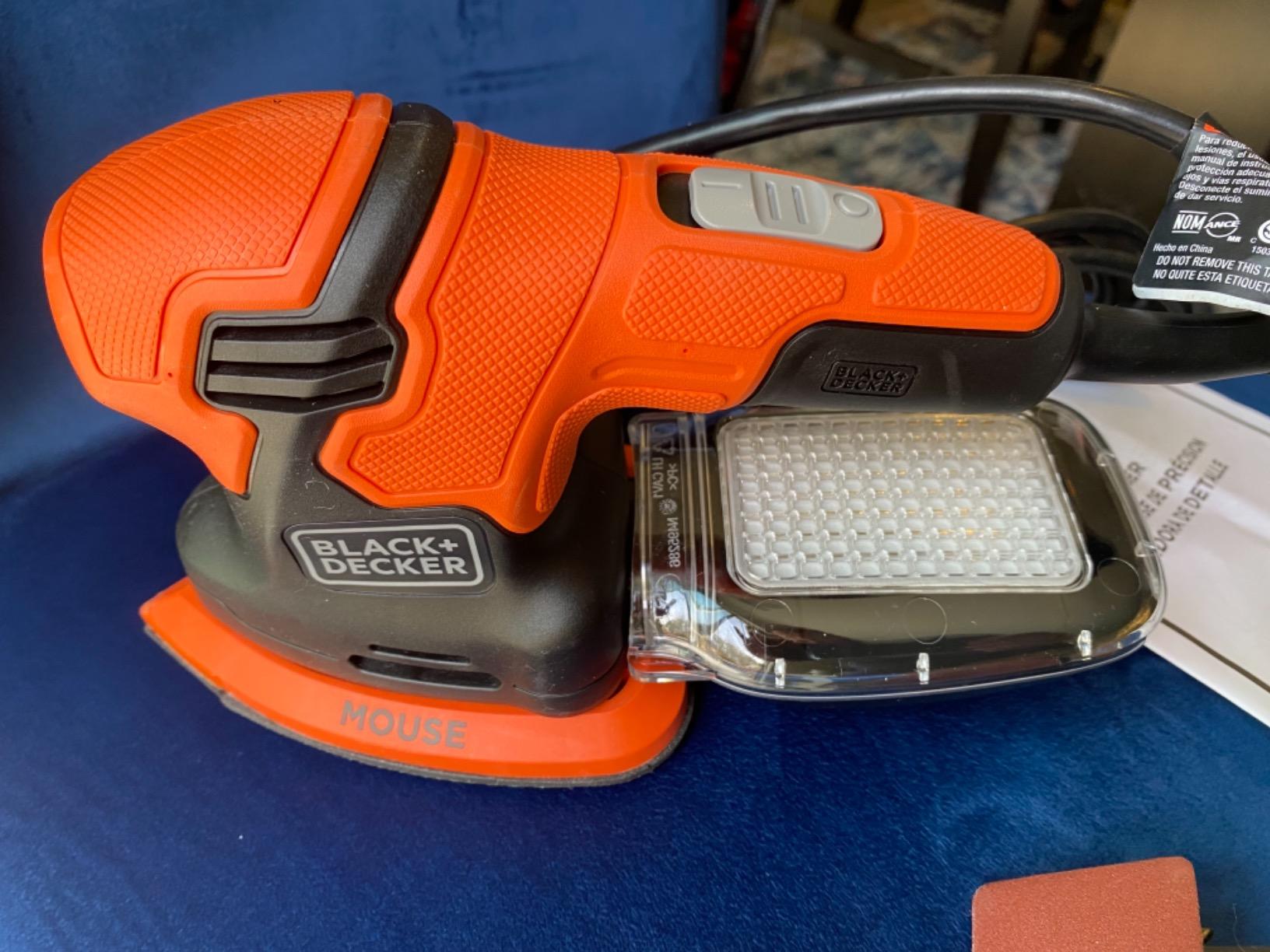 BLACK+DECKER MOUSE 1.2 Amp Electric Detail Sander (BDEMS200C) customer photo 1