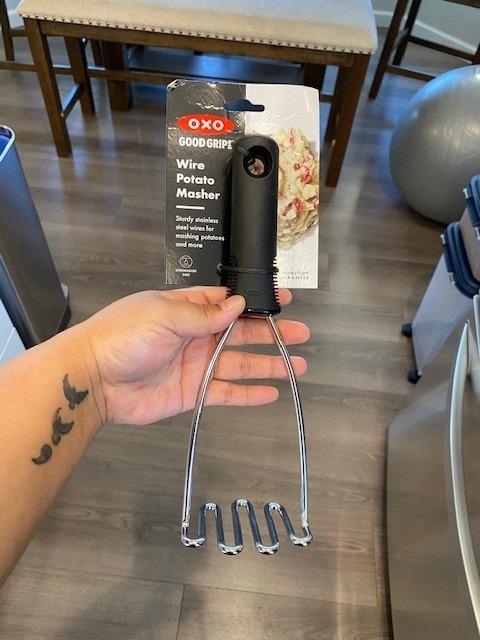 OXO Good Grips Stainless Steel Potato Masher customer photo 1