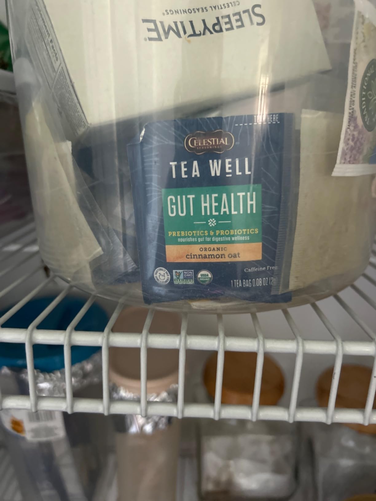 Celestial Seasonings TeaWell Herbal Tea, Gut Health, Organic Cinnamon Oat, 12 Count customer photo 1