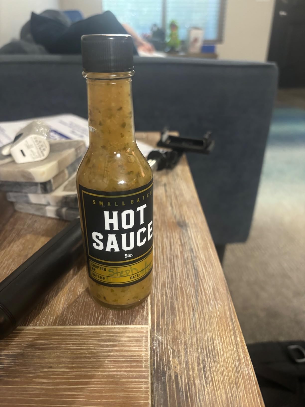 Deluxe Hot Sauce Making Kit, 3 Varieties of Chili Peppers, Gourmet Spice Blend, 3 Bottles, 16 Fun Labels customer photo 1