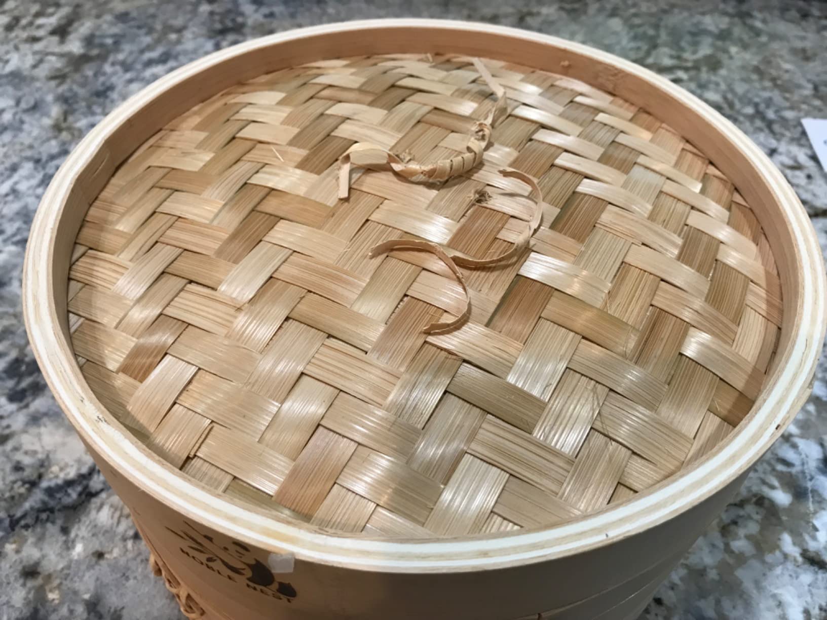 Prime Home Direct Bamboo Steamer Basket 10-Inch | 2-Tier Steamer for Cooking | 50 Liners, Chopsticks, Sauce Dish customer photo 1