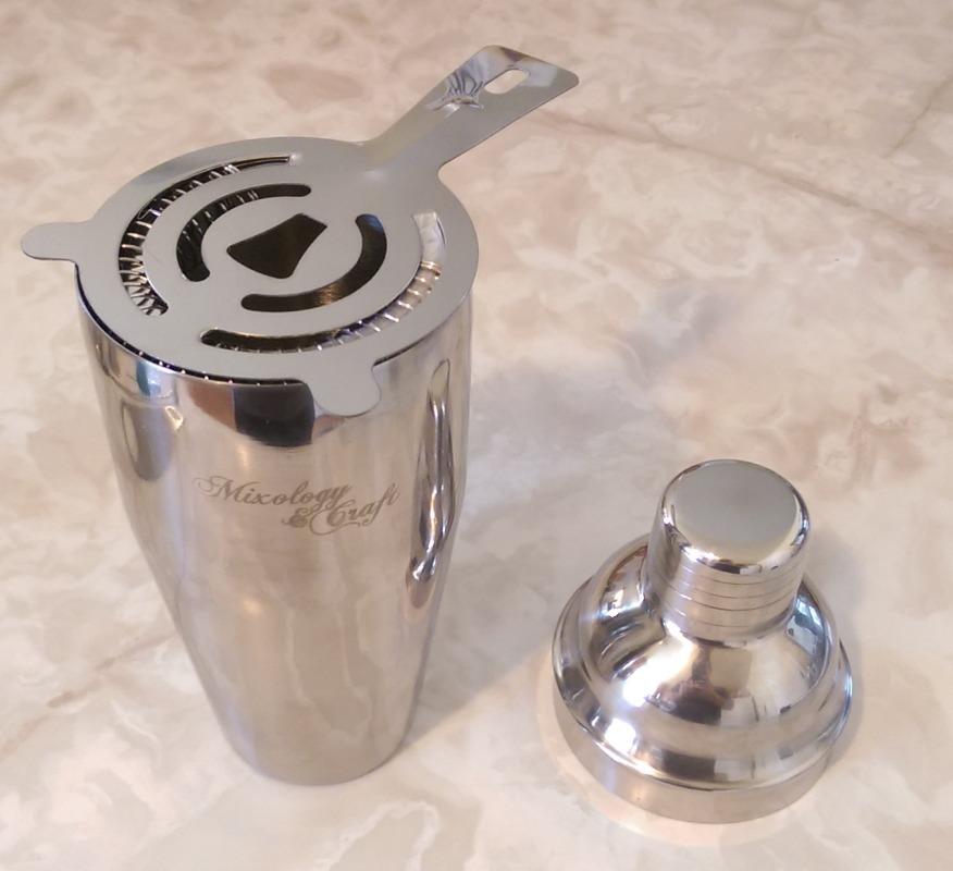 Mixology & Craft Deluxe Copper Cocktail Shaker Set - Weighted Boston Shaker Kit for Bartenders - Includes Japanese Jigger, Muddler, Pourers, Strainers - Perfect for Home Bars and Gifts customer photo 2