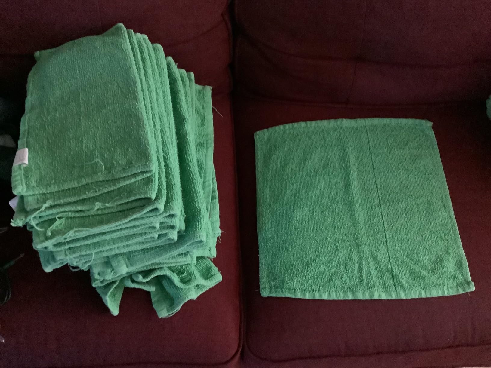Avalon Towels Bar Towels (Pack of 60) Size 14x17 Inches - 100% Cotton, Absorbent and Reusable Cleaning Rags, Multipurpose Cleaning Towels, Terry Cloth Rags, Durable Shop Rags (White) customer photo 1