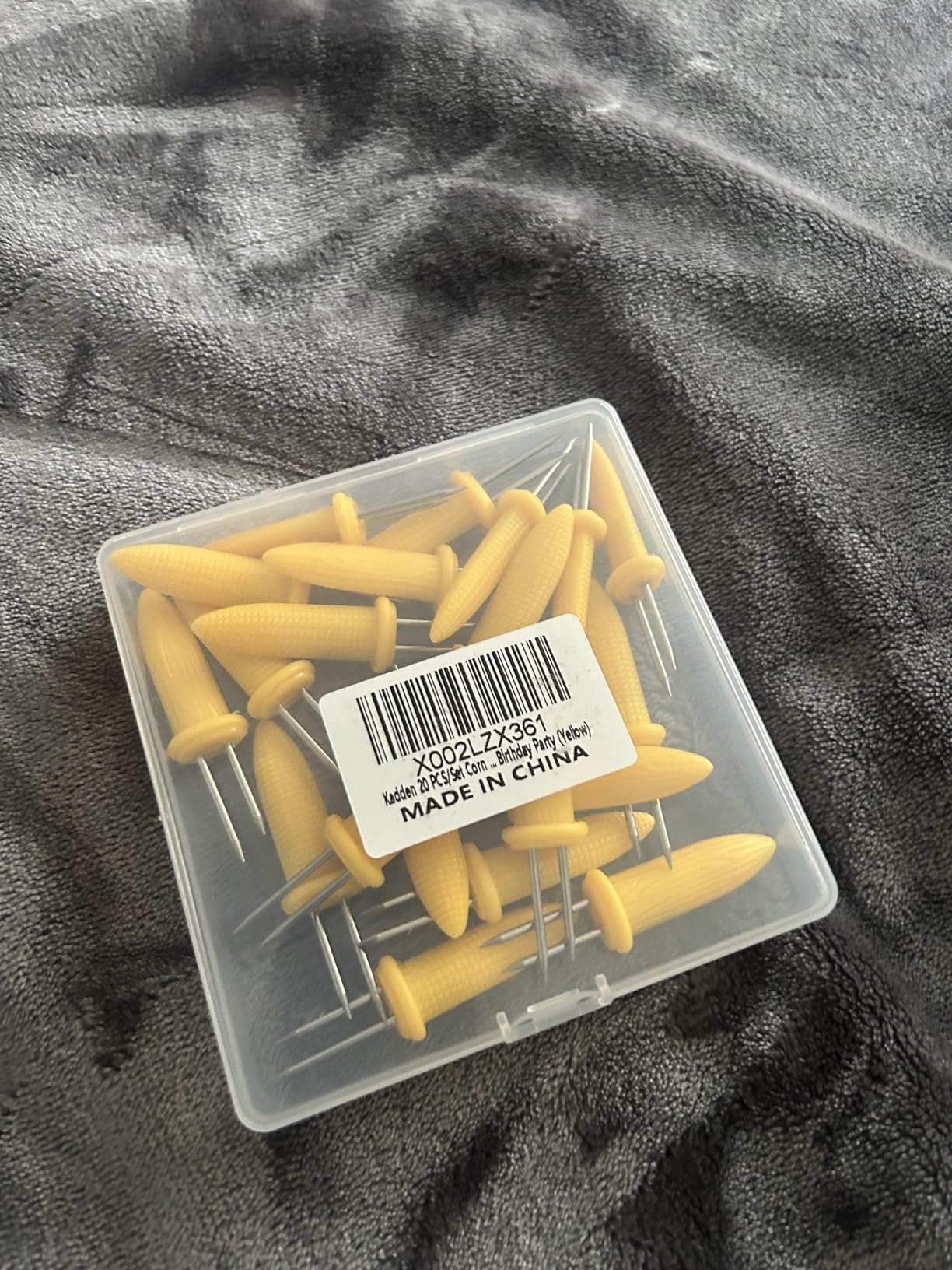 Corn on The Cob Holders, Stainless Steel Heat Resistant Non Slip Barbecue Corn Prongs Skewers for BBQ, Cooking, Birthday Party (20, 3.54IN) customer photo 1
