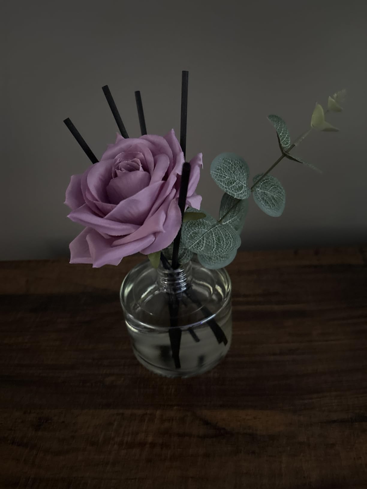 396 St. Rose Flower Reed Diffuser, Vanilla Lavender, 200ml(6.7oz) / Reed Diffuser Sets, Home Fragrance, Scented Oils, Home & Bathroom Décor customer photo 1