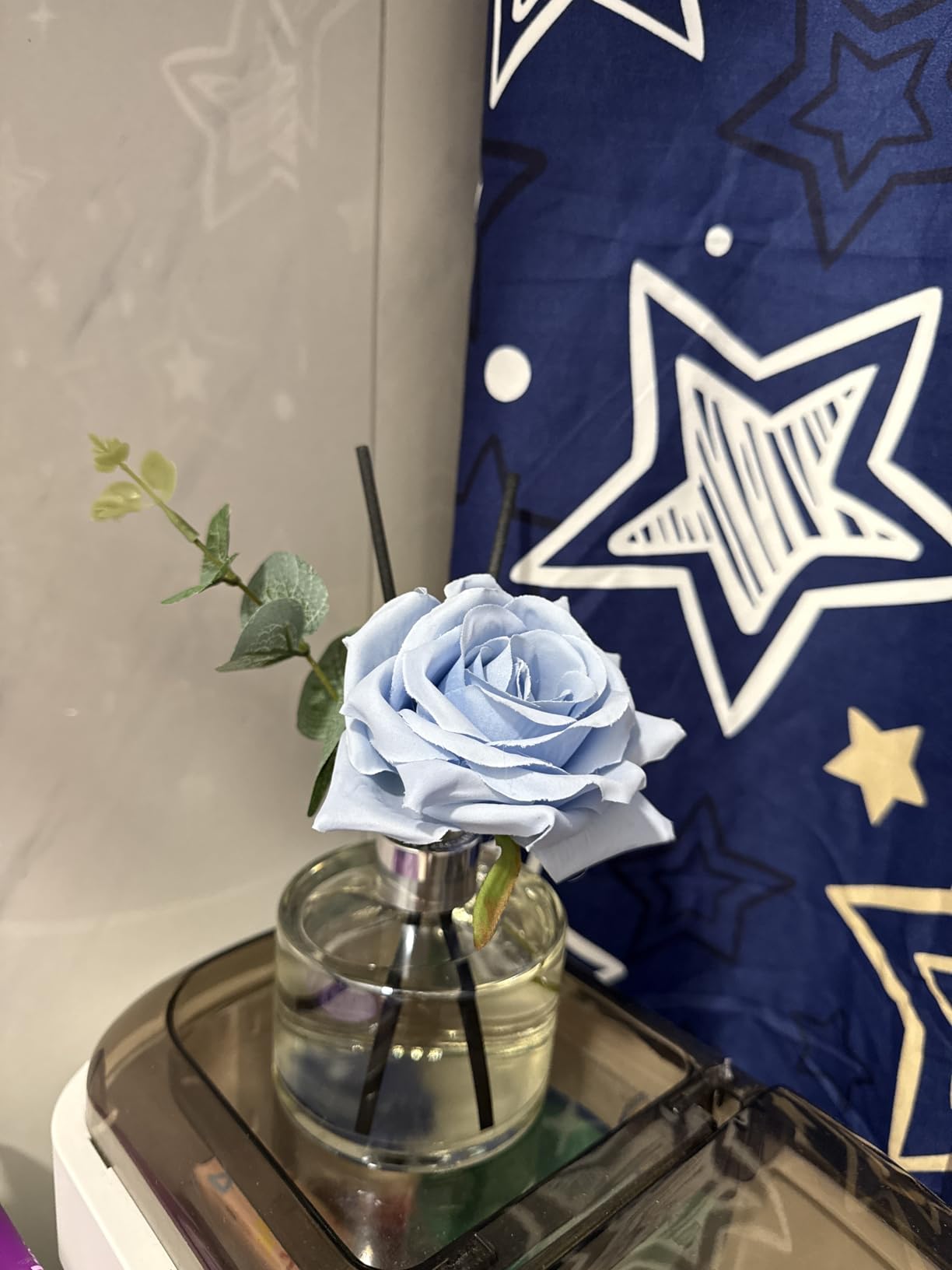 396 St. Rose Flower Reed Diffuser, Vanilla Lavender, 200ml(6.7oz) / Reed Diffuser Sets, Home Fragrance, Scented Oils, Home & Bathroom Décor customer photo 2