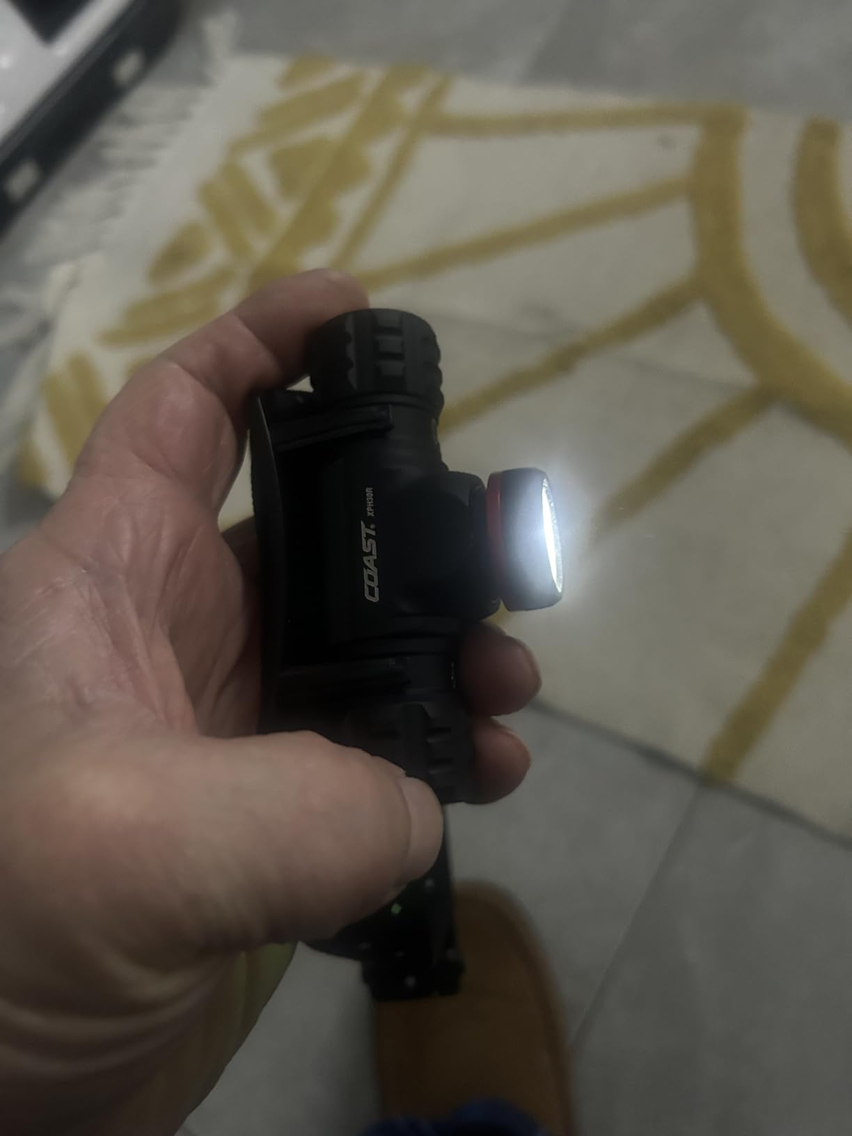Coast XPH30R 1200 Lumen USB-C Rechargeable Dual Power Headlamp with Twist Focus Beam and Magnetic Base customer photo 1
