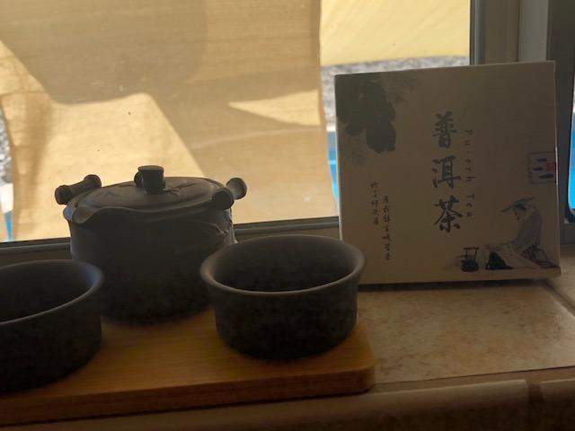 SANRAN Puerh Tea Cake, Aged Ripe Pu Erh Tea, Chinese Yunnan Puer Tea Cake, 12.6oz/Pack customer photo 2