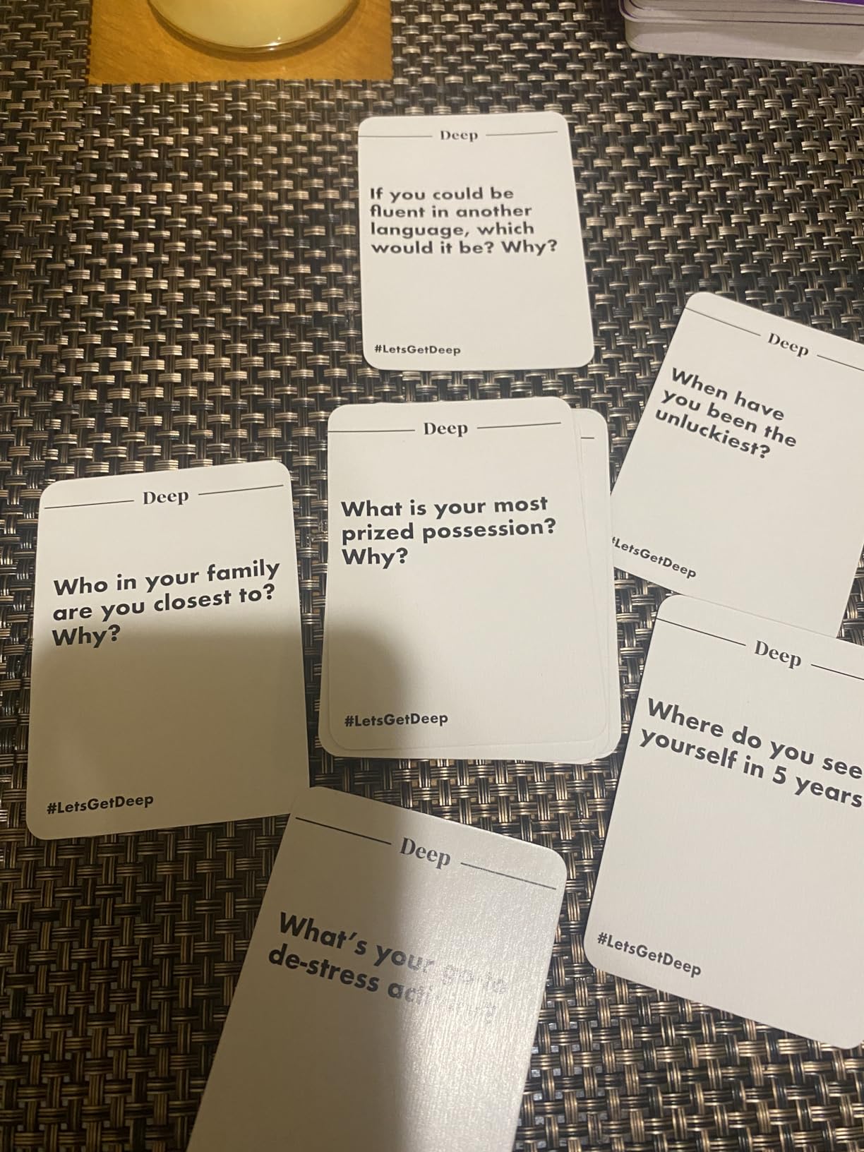 Let's Get Deep by Relatable, A Question Card Game for Couples, Great for Date Night Ideas, Couples Gifts, Wedding Gifts, and Long Distance Relationship Gifts, Includes 200 Cards to Build Up Intimacy customer photo 2