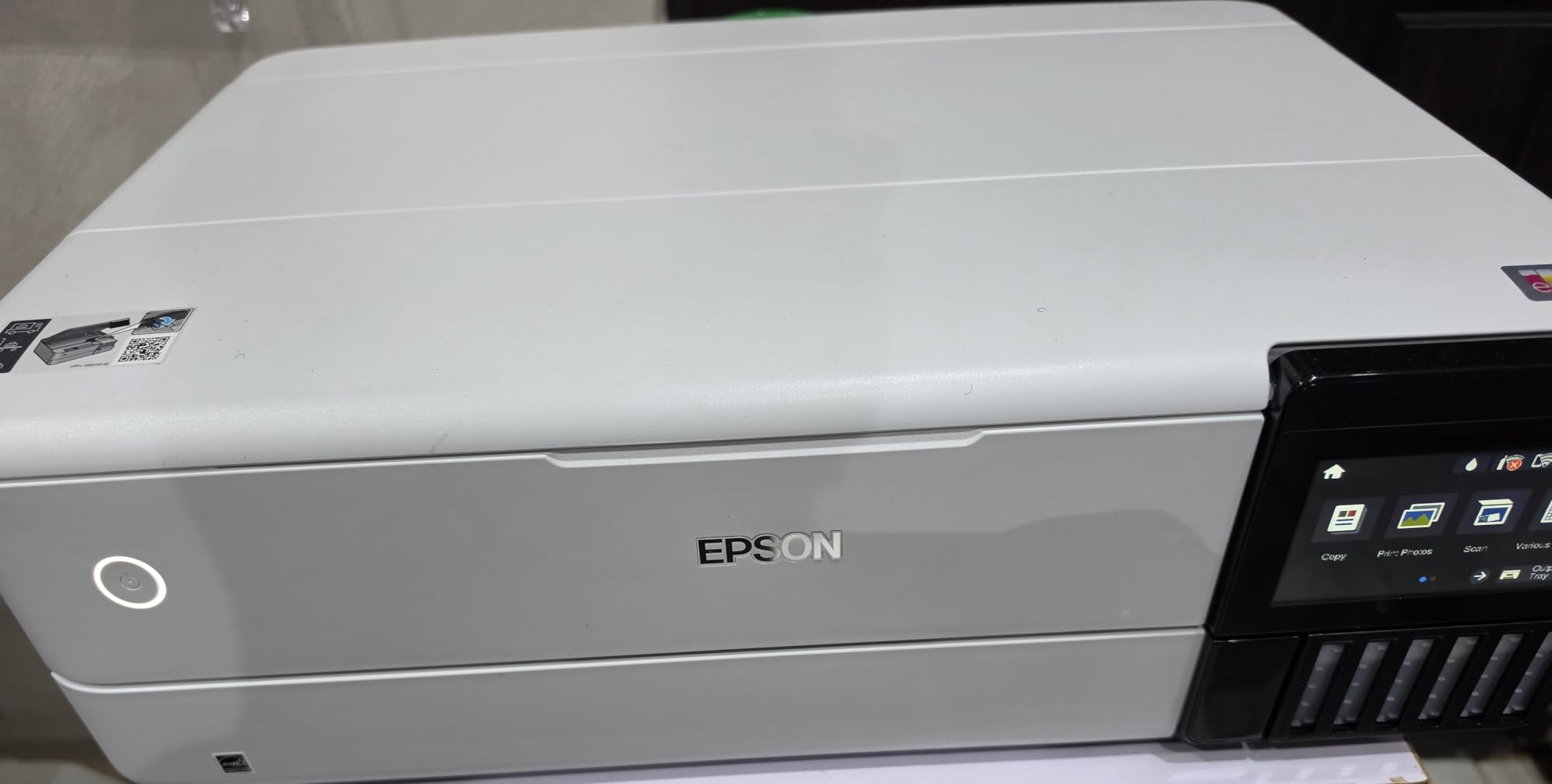 Epson EcoTank Photo ET-8550 Wireless Wide-format Color All-in-One Supertank Printer with Scanner Copier customer photo 2