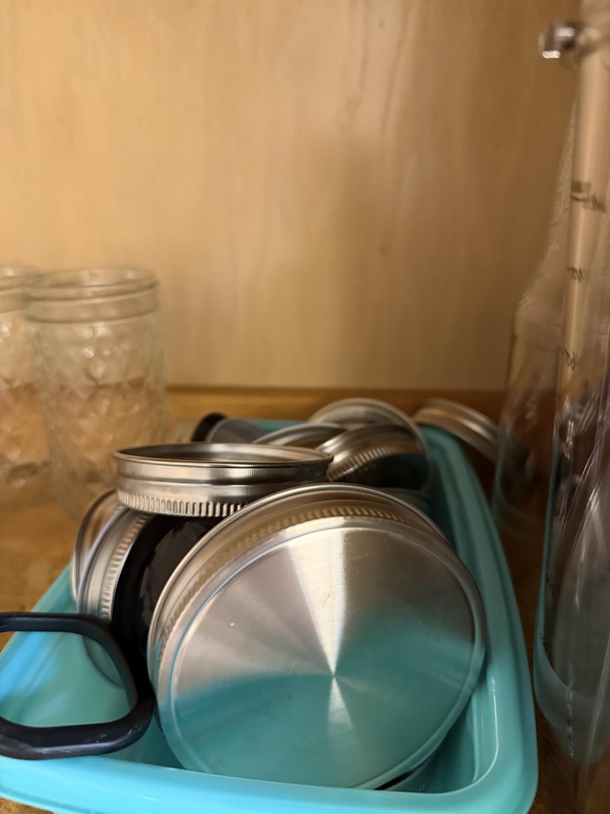 316 Surgical Stainless Steel Mason Jar Lids REGULAR Mouth - Rust-proof, Airtight, Leak-proof, BPA-Free, PVC-free, Vegan, Reusable customer photo 1