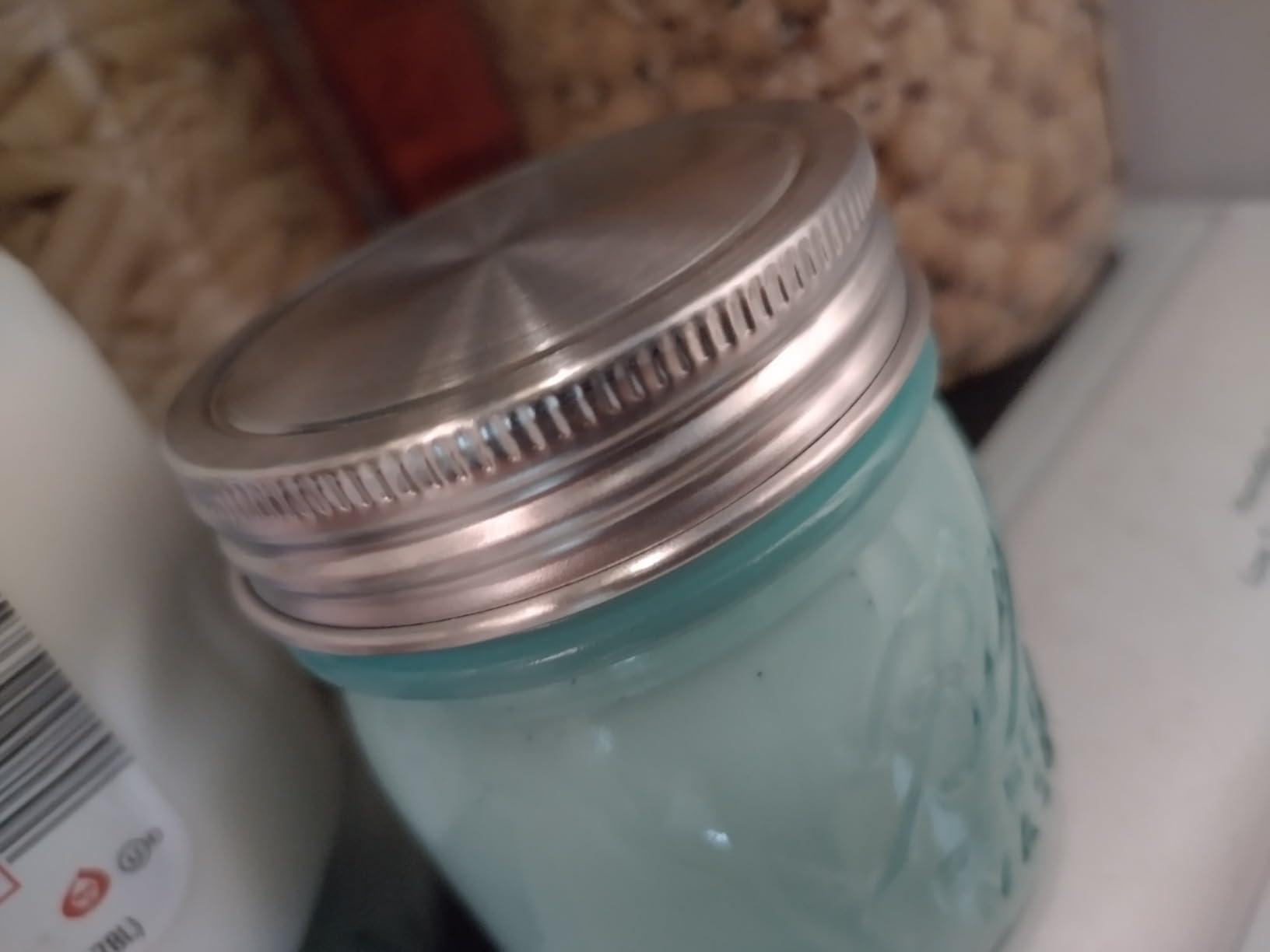 316 Surgical Stainless Steel Mason Jar Lids REGULAR Mouth - Rust-proof, Airtight, Leak-proof, BPA-Free, PVC-free, Vegan, Reusable customer photo 2