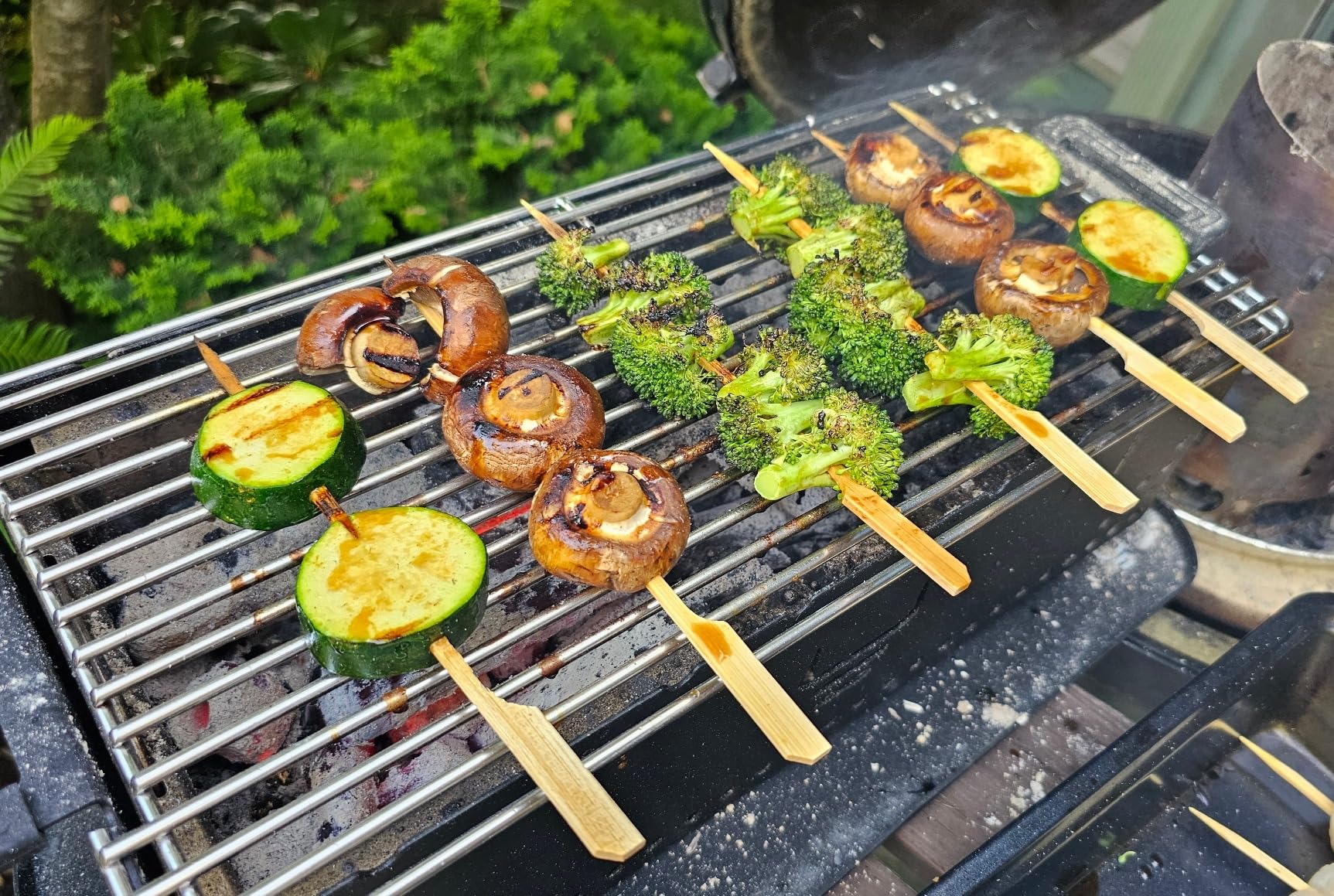 Portable Tabletop Charcoal Grill, YAK Grills Hibachi, 100% Stainless Steel, Grill at 750°F, Patio, Balcony. 15