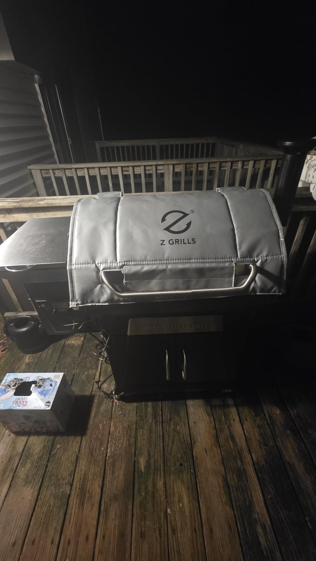 Z GRILLS Thermal Insulation Blanket Fire-Resistant 3-Layer Construction for Enhanced Temperature Preservation, Pellet Savings, Snow Resistance and Waterproof - Ideal for Outdoor Grilling customer photo 1