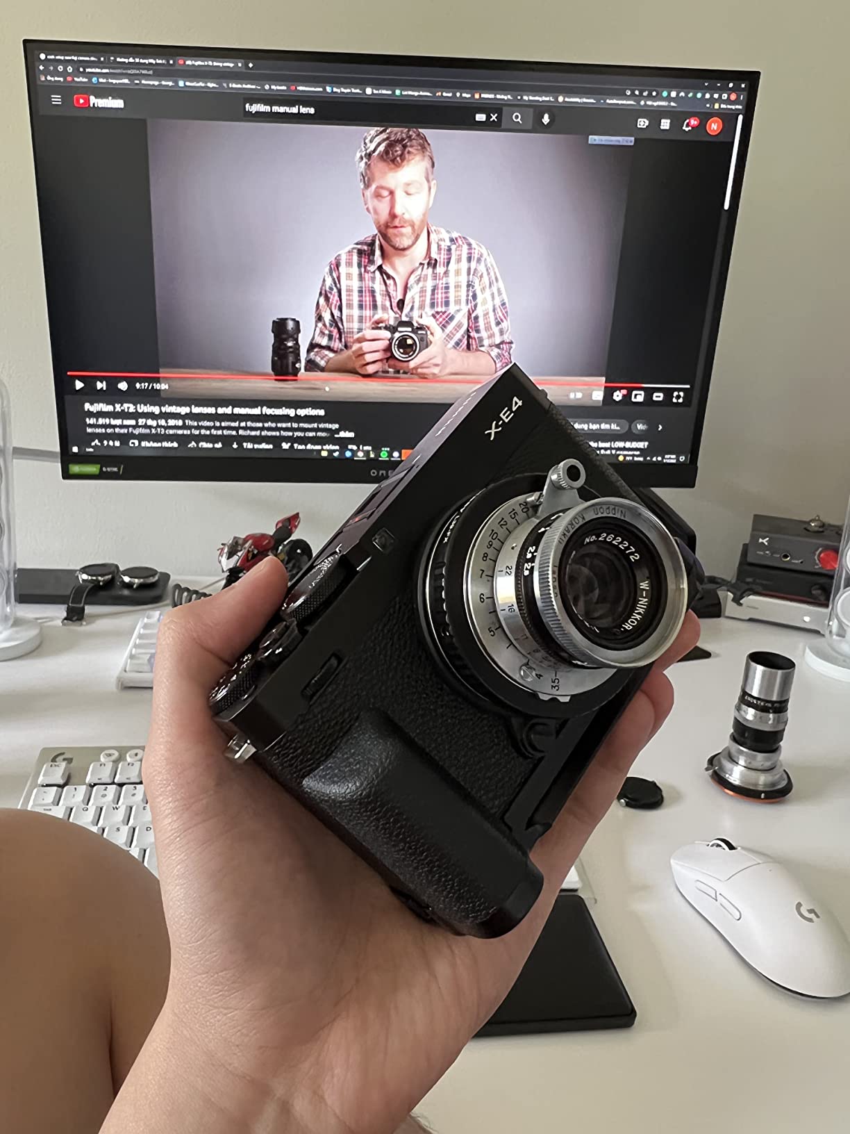 Fujifilm X-E4 Body - Black customer photo 1