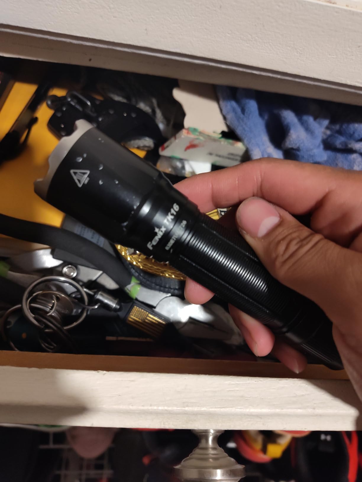 Fenix TK16 v2.0 Tactical Flashlight, 3100 Lumen Long Throw, USB-C Rechargeable, with LumenTac Organizer customer photo 1