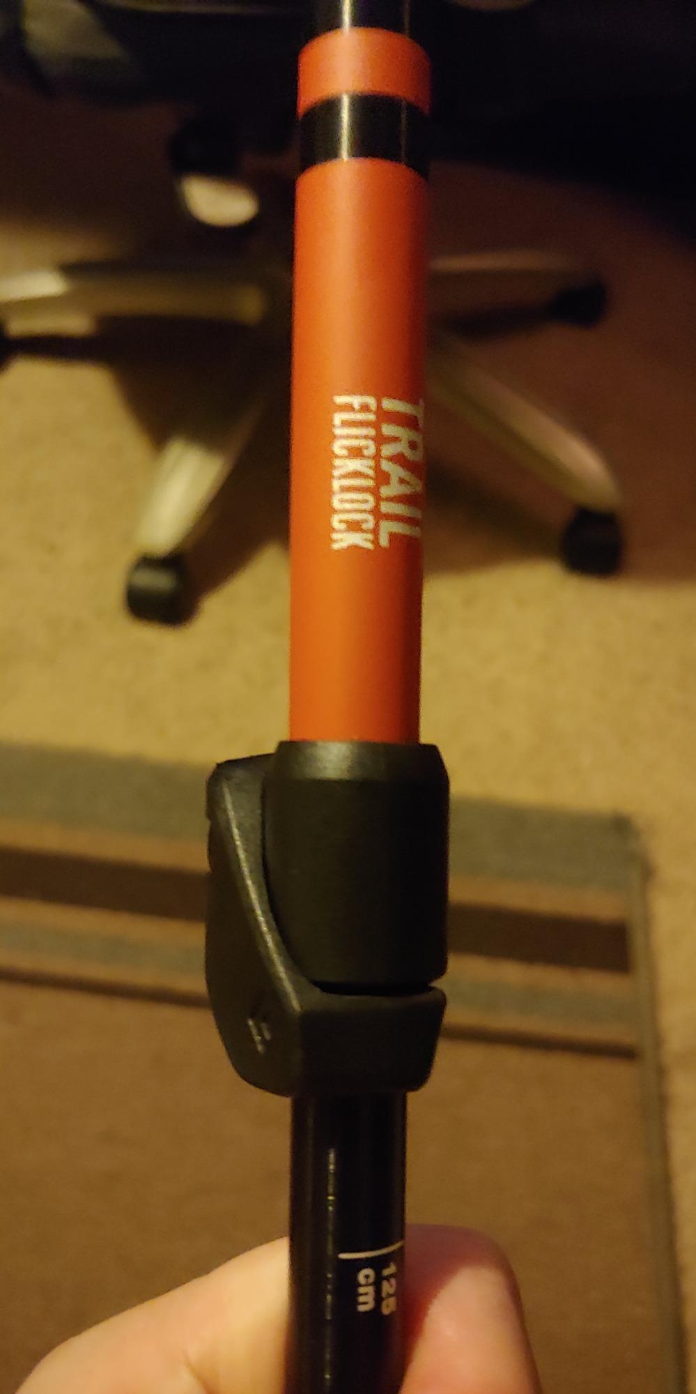 Black Diamond Trail Trekking Poles (Pair) | Lightweight Aluminum Hiking Poles | Natural, Cork, or Foam Grips | FlickLock Adjustable Shafts for All-Season Stability customer photo 2
