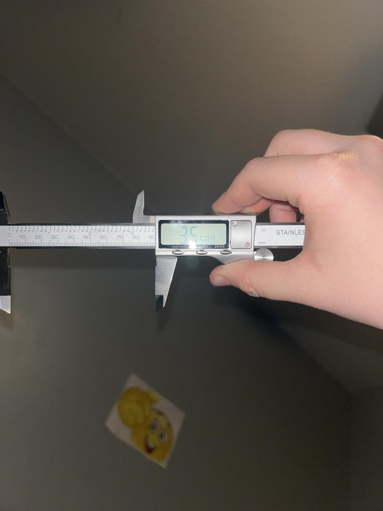 Digital Caliper Measuring Tool, Stainless Steel Vernier Caliper Digital Micrometer with Large LCD Screen, 6 Inch customer photo 1