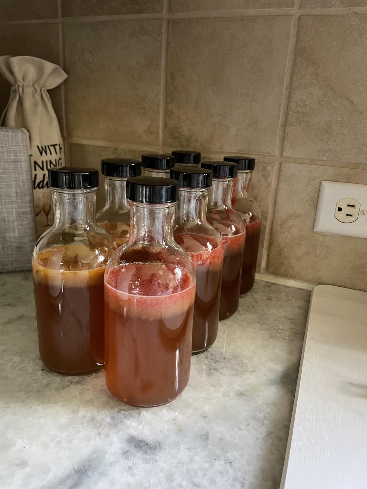 Craft A Brew - Kombucha Basic Starter Kit - For Home Brewing - Includes Fresh Kombucha SCOBY Starter, 1 Gallon Fermenting Jar, Cloth Cover, Brewing Guide customer photo 2