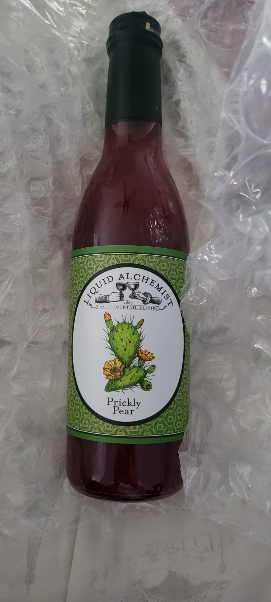 Liquid Alchemist Syrup Sample Pack - 4 Flavor Variety Set: Passion Fruit, Blood Orange, Ginger, & Prickly Pear - 150 ML Bottles customer photo 2