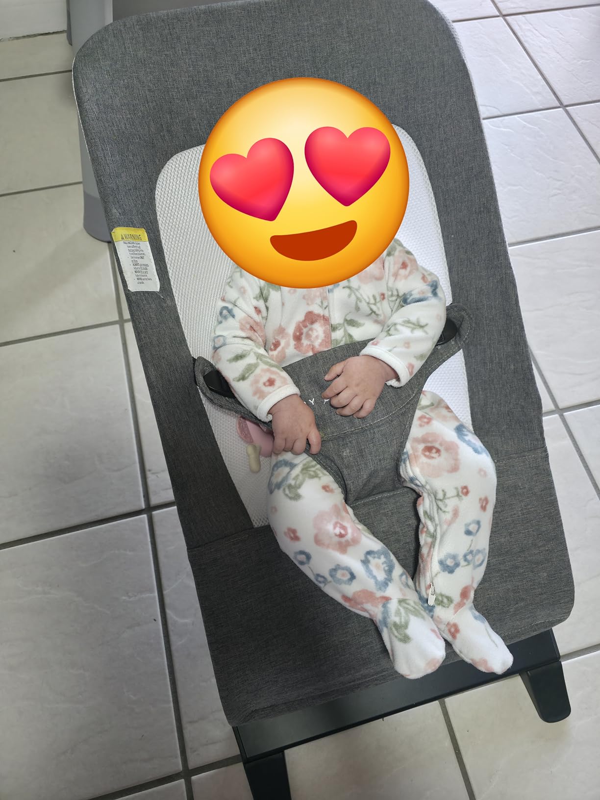 Baby Delight Alpine Deluxe Portable Bouncer, Infant, 0-6 Months, 100% GOTS Certified Cotton Fabrics, Organic Oat customer photo 1