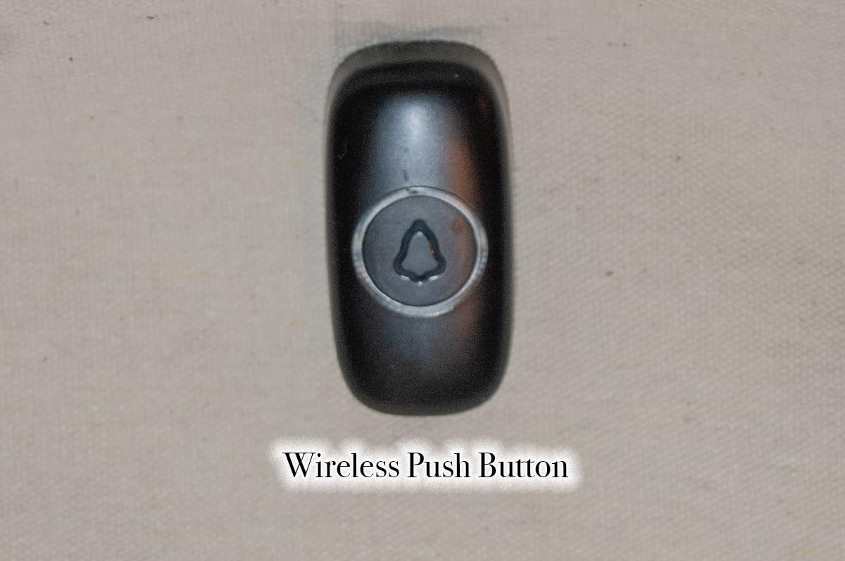 SECRUI Wireless Doorbell, Easy installation, Waterproof, Adjustable Volume, 58 Chimes, Colorful LED, 1000Ft Range, M520+F55, White customer photo 1