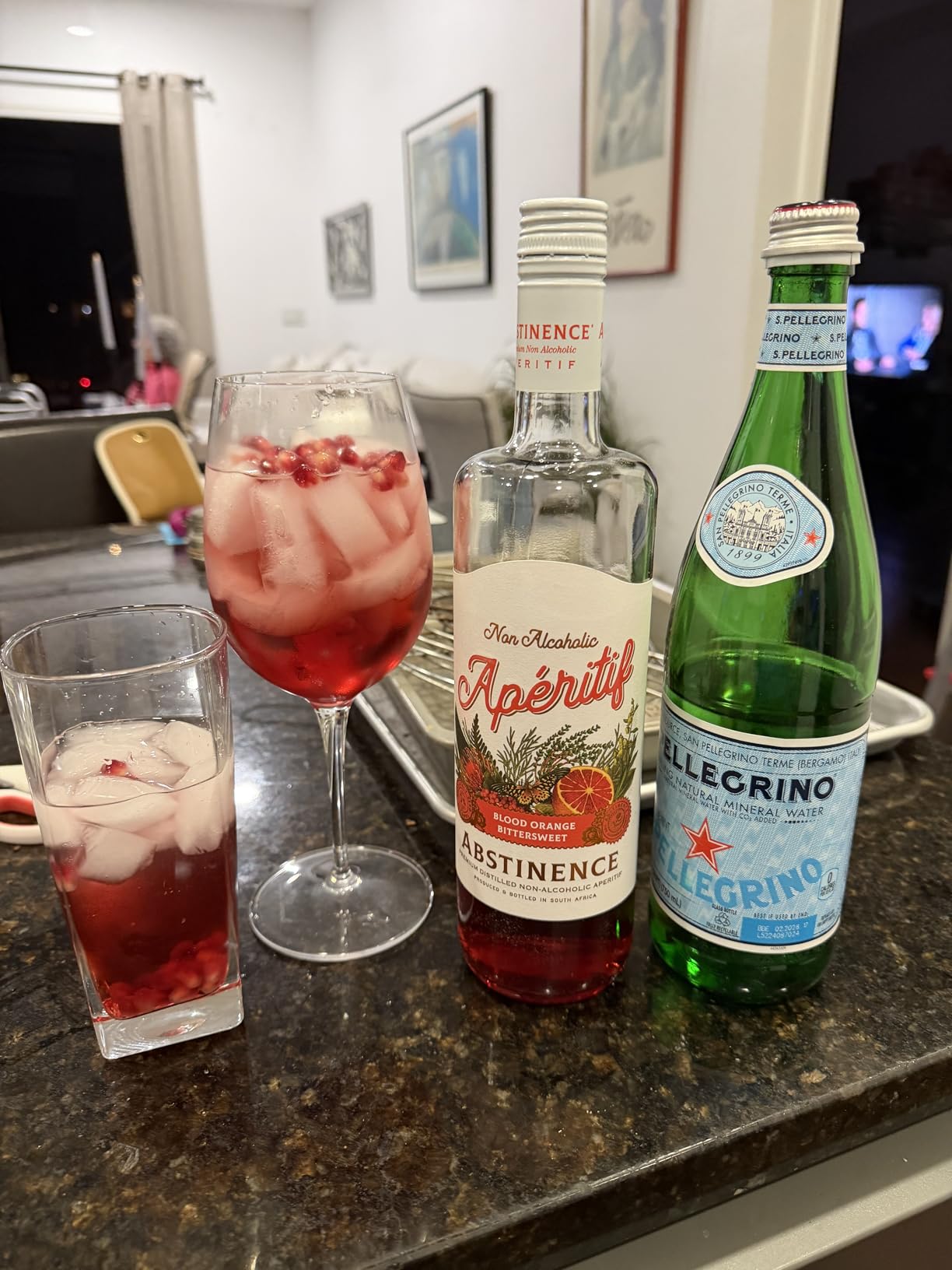 Abstinence Blood Orange Non Alcoholic Aperitif, 750ml, Award-Winning, Botanical Inspired, Bittersweet Non Alcoholic Drink, Distilled Non Alcoholic Spirits, Zero Proof Mocktail Alternative customer photo 2