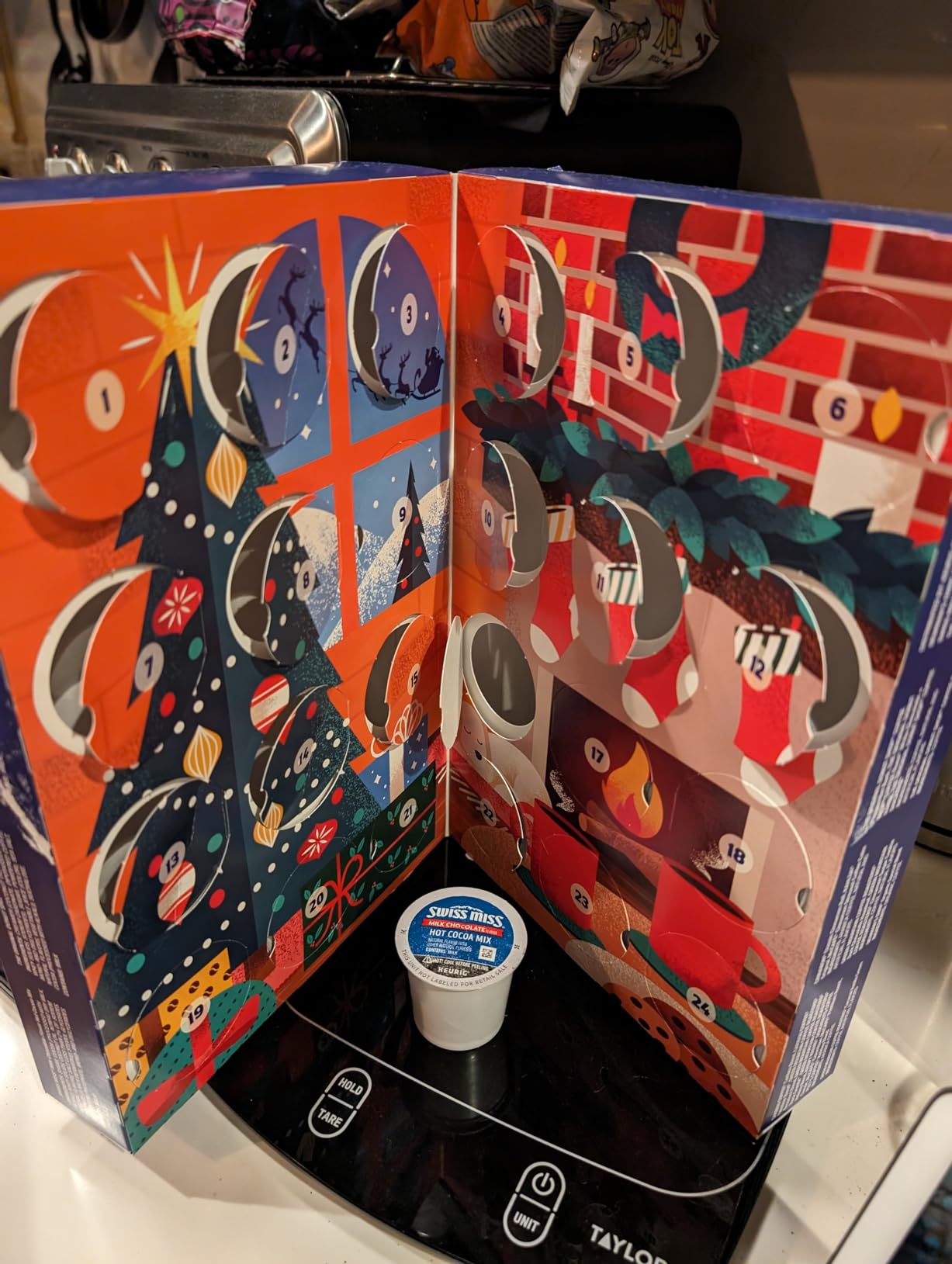Keurig Advent Calendar Variety Pack, Single Serve K-Cup Pods, 24 Count customer photo 1