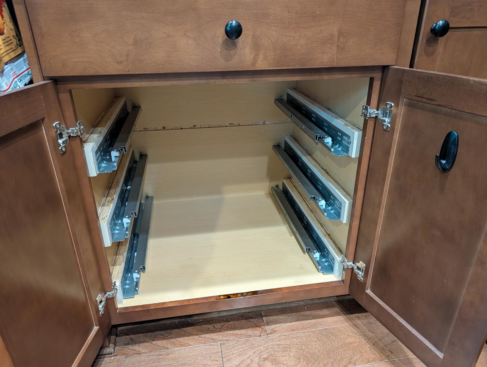 6 Pairs of 21 Inch Undermount Soft Close Drawer Slides Full Extension Concealed Drawer Rails with Mounting Screws,3D Locking Device and Brackets customer photo 2