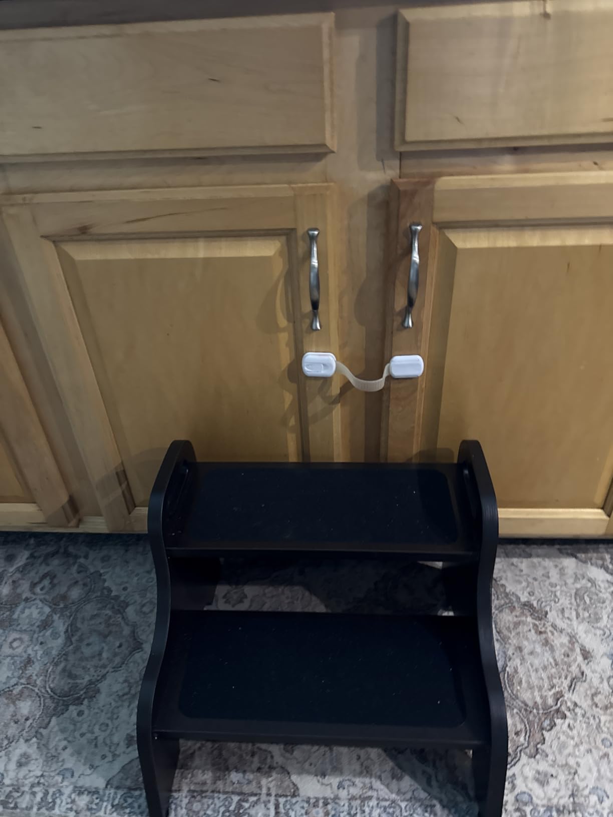 StrongTek Wooden 2 Step Stools for Kids customer photo 2