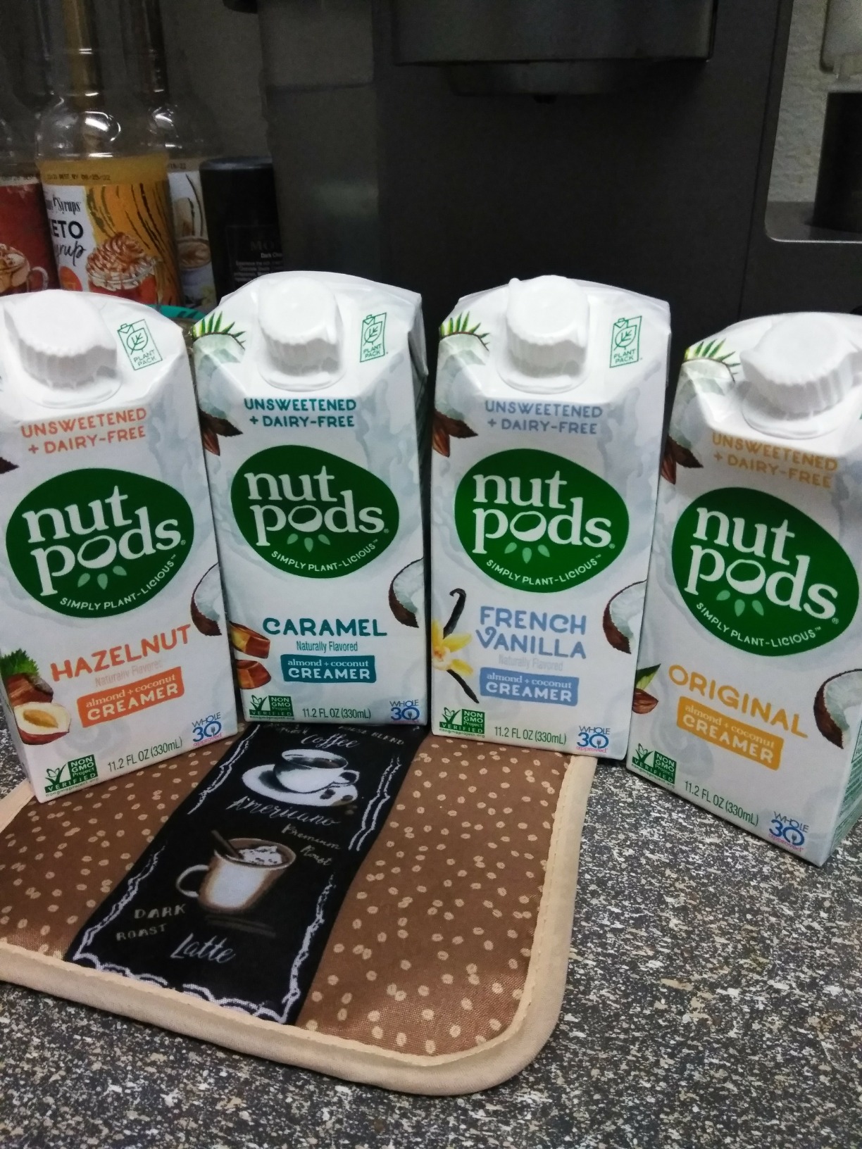 nutpods Favorites Collection - Unsweetened Non Dairy Creamer - Toasted Marshmallow, French Vanilla and Cinnamon Swirl - Keto Creamer, Whole30, Gluten Free, Non-GMO, Vegan, Sugar Free, Kosher customer photo 1