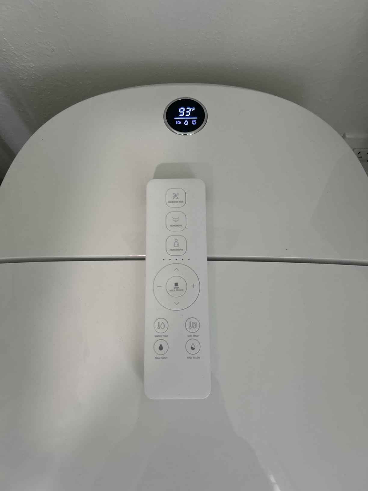 EPLO Smart Toilet,One Piece Bidet for Bathrooms,Modern Elongated Toilet with Warm Water,Dual Auto Flush,Foot Sensor Operation,Heated Bidet Seat,Electric Tankless Toilets with LED Display E16 customer photo 2