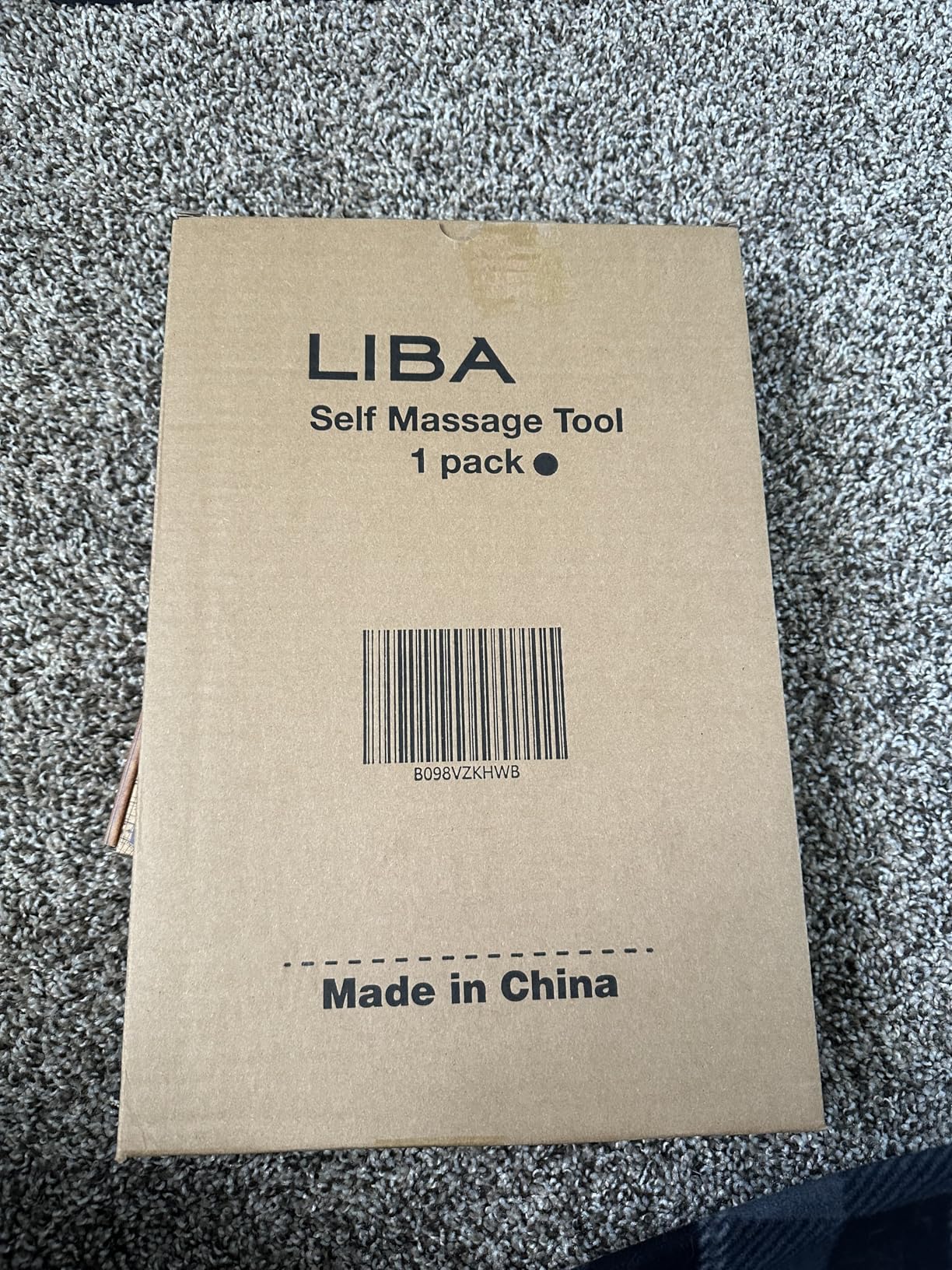 LiBa Back and Neck Massager - Trigger Point Massage Tools for Pain Relief and Manual Massage Hook Therapy Handheld Back Neck Shoulder Massager Black - Gift for Women & Men customer photo 1