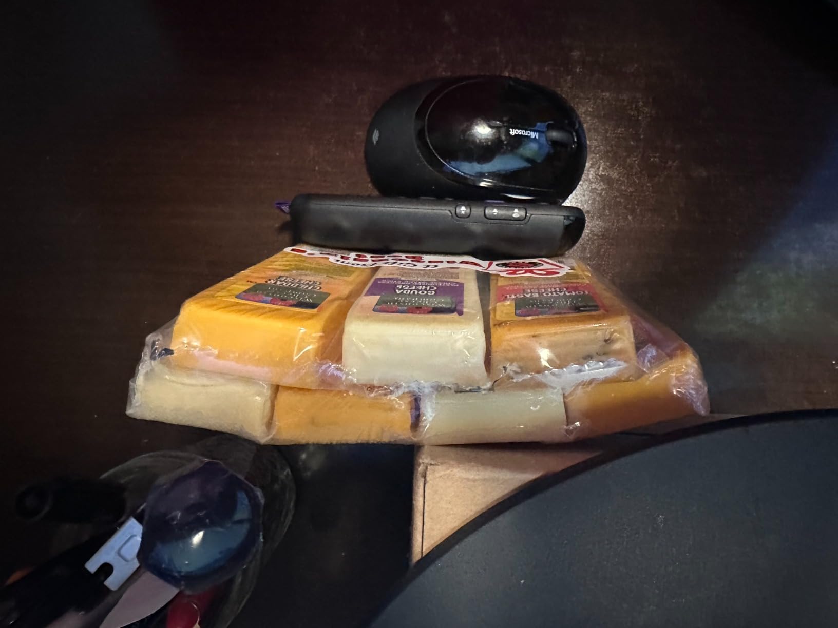 Wisconsin Cheese Company - 100% Wisconsin Specialty Cheese Block Sampler Gift Pack (7 Blocks) - Cheddar, Pepper Jack, Swiss, Gouda, Salami, Smoked Cheddar & Tomato Basil | Perfect for Parties, Charcuterie Boards, and Holiday Gifts customer photo 2