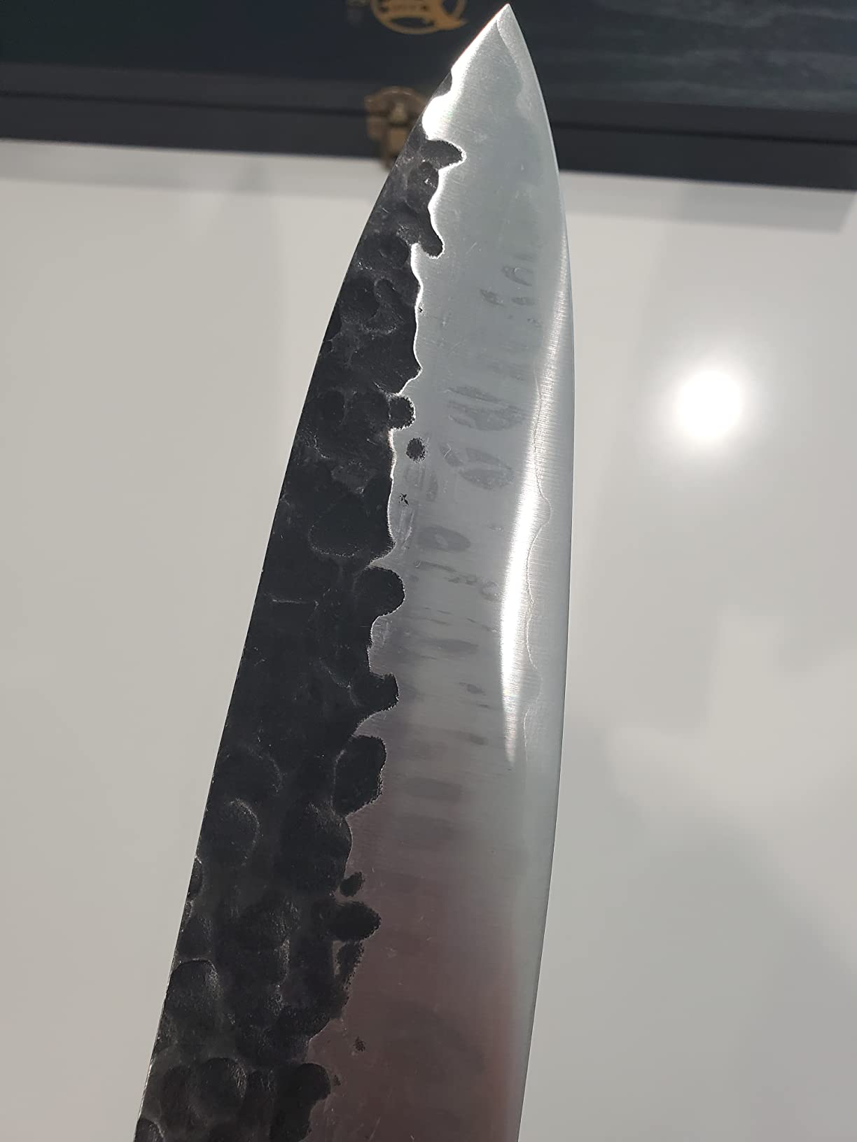 MITSUMOTO SAKARI Paring Chef Knife 5.5 inch - Hand Forged Japanese Fruit and Vegetable Knives, 3-Layer 9CR18MOV High Carbon Steel, Rosewood Handle & Sandalwood Box customer photo 1