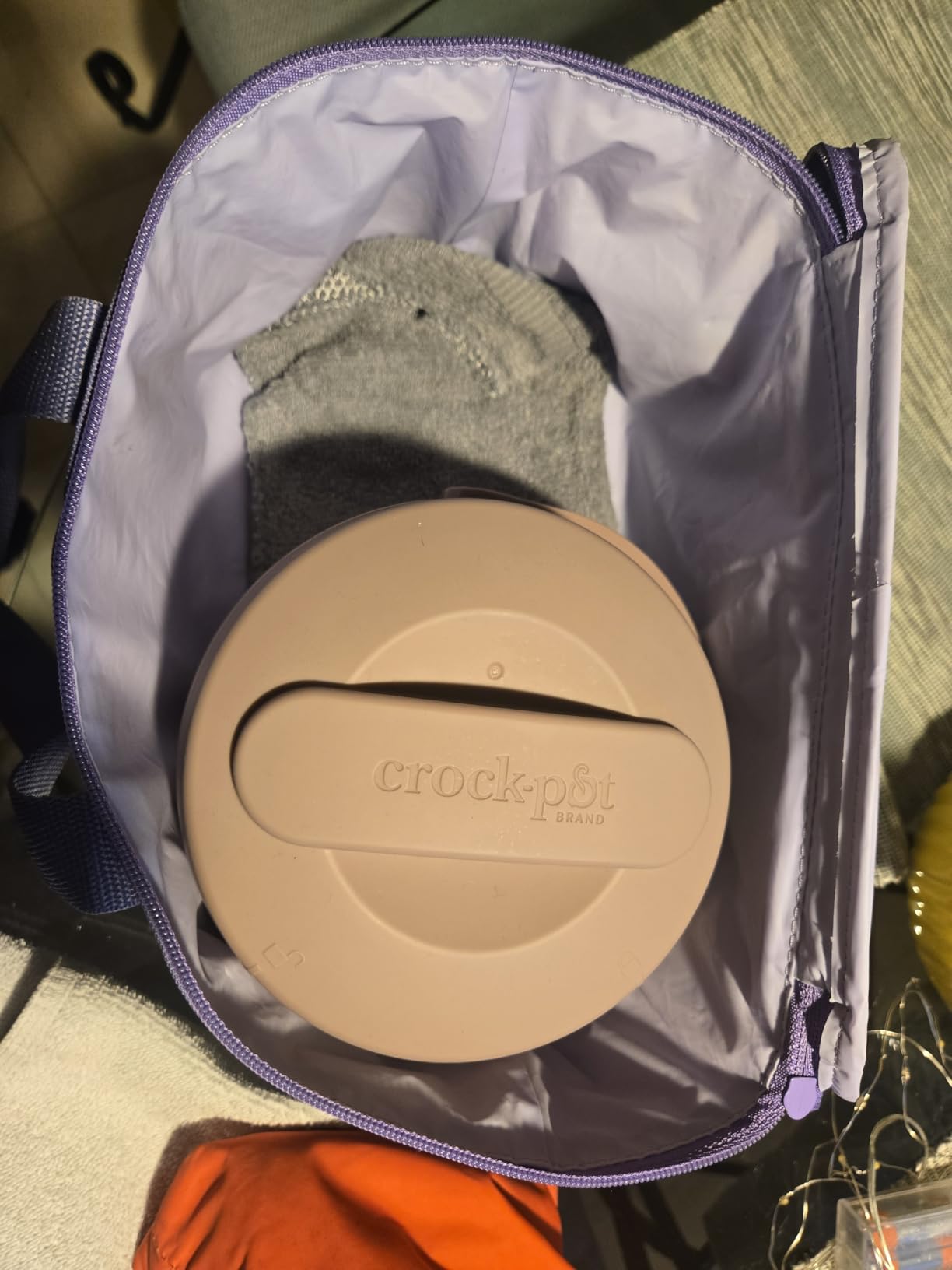 Crock-Pot 20-Ounce Electric Lunch Box, Portable Food Warmer, Blush Pink | Perfect for Travel, Car, On-the-Go | Spill-Free, Dishwasher-Safe customer photo 2