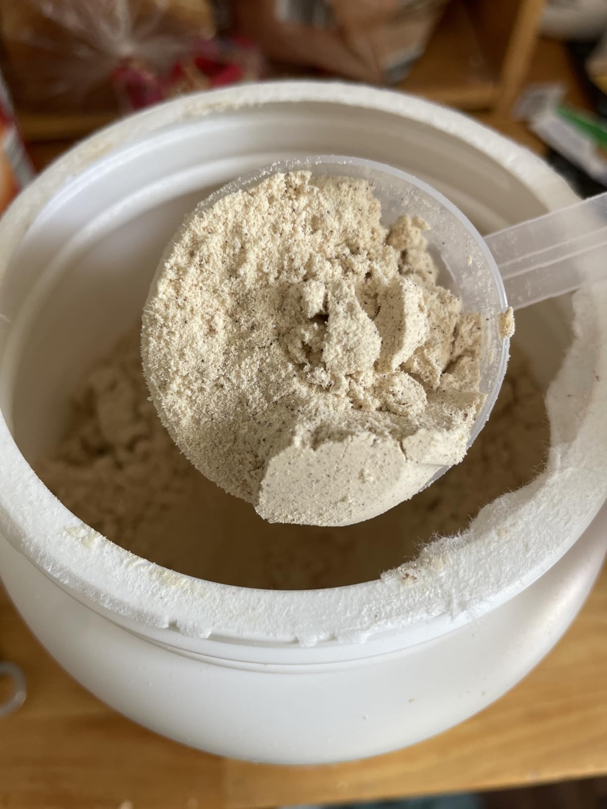 Orgain Organic Vegan Protein Powder, Iced Coffee - 21g Plant Protein, 60mg of Caffeine, Low Net Carb, No Lactose Ingredients, No Added Sugar, Non-GMO, For Shakes & Smoothies, 2.03 lb customer photo 1