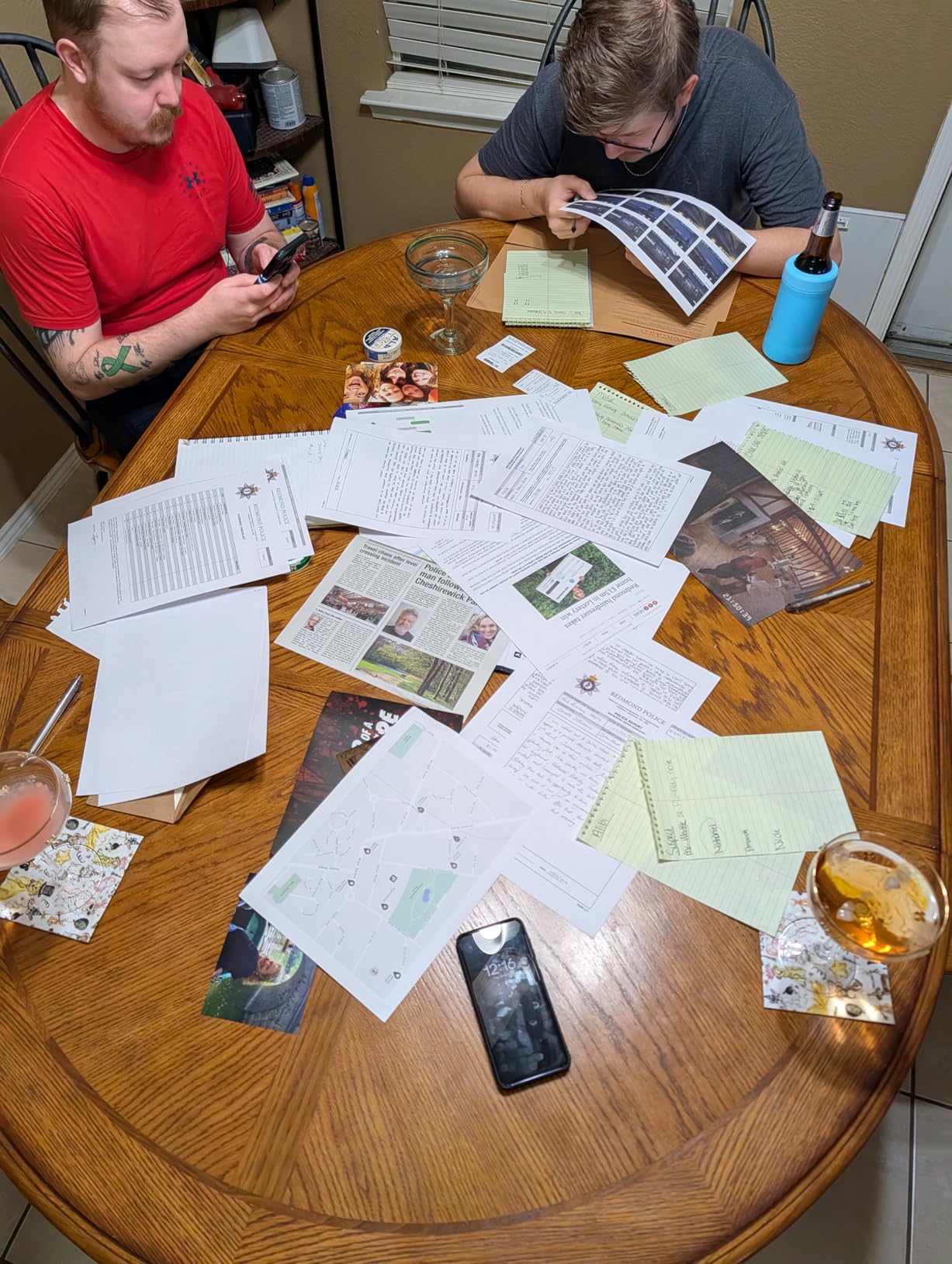 Cryptic Killers Unsolved Murder Mystery Game - Cold Case File Investigation - Detective Clues/Evidence - Solve The Crime - for Individuals, Date Nights & Party Groups - Murder of a Millionaire customer photo 1
