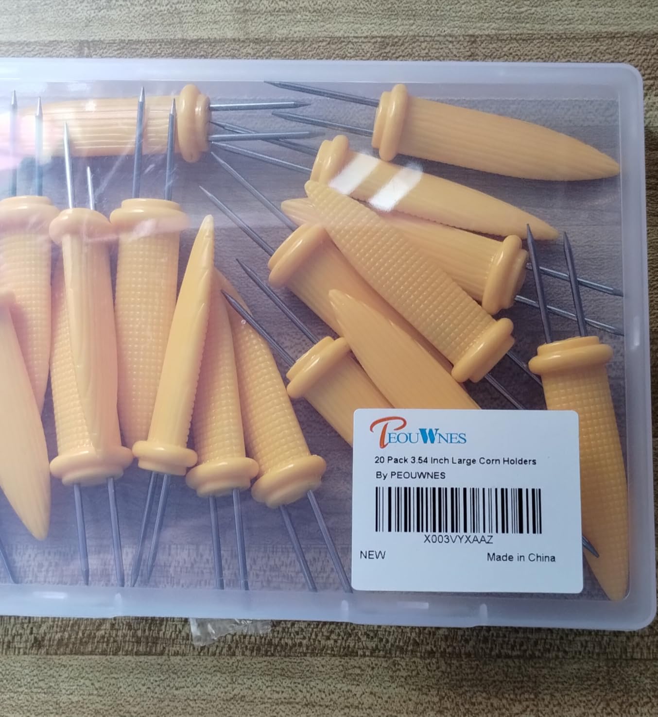 24 Pack Stainless Steel Corn Holders - Corn on the Grill & Cob Skewers for Home & BBQ Cooking customer photo 1