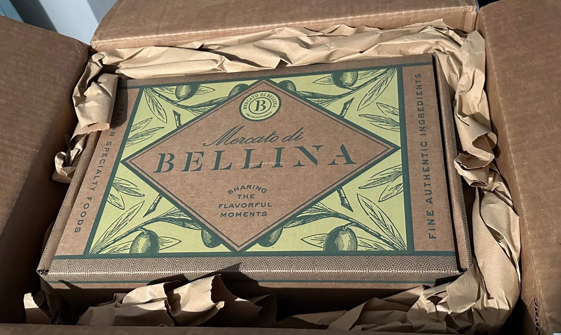 Mercato di Bellina Italian Food Gift Basket La Cucina Italiana - A Vegan-Friendly, All-Natural Pasta Gift Basket, Gourmet Present for Foodies, Anniversary, Holiday or Celebration customer photo 1