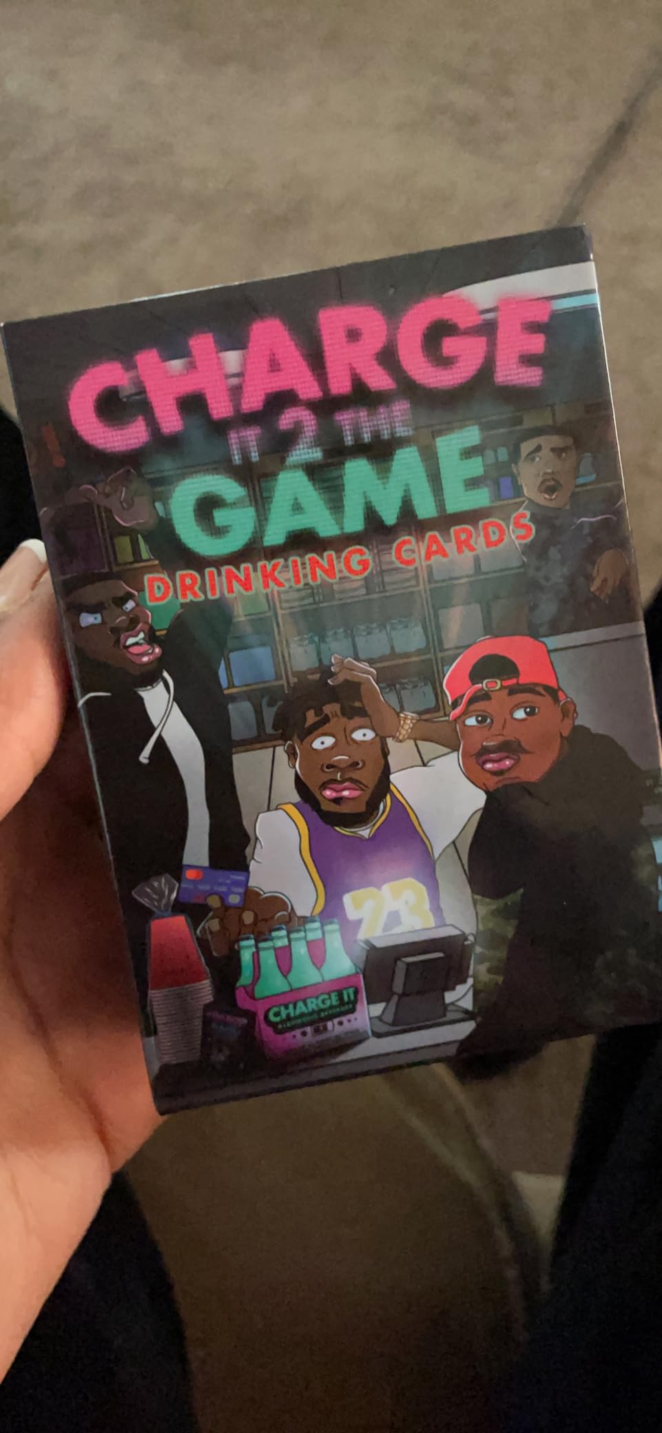 Charge It 2 The Game Drinking Cards - 90-Card Adult Party Game for Bachelorette Parties, 21st Birthdays, and Game Night Fun customer photo 2
