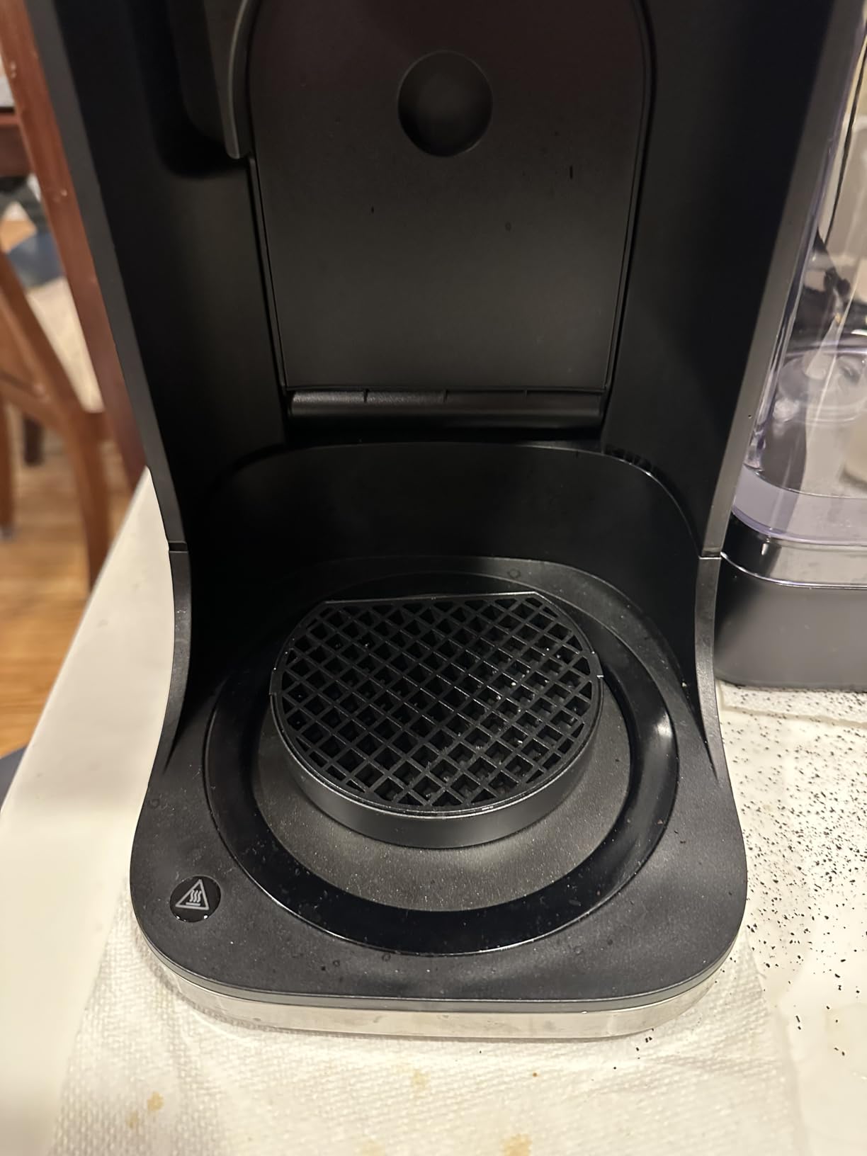 Coffee Drip Catcher 4 inches Small Drip Tray for Drink Dispenser Espresso Machine Carafe Tea Station Water Urn Durable ABS Plastic, Black, PDT0627S customer photo 1