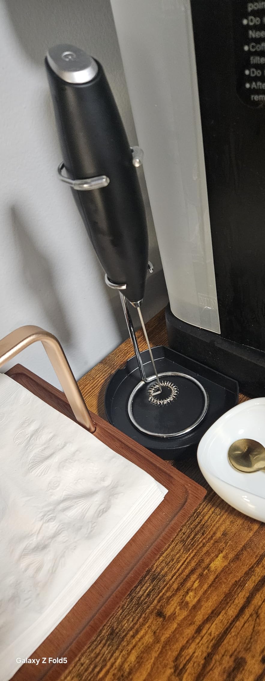 Coffee Drip Catcher 4 inches Small Drip Tray for Drink Dispenser Espresso Machine Carafe Tea Station Water Urn Durable ABS Plastic, Black, PDT0627S customer photo 2