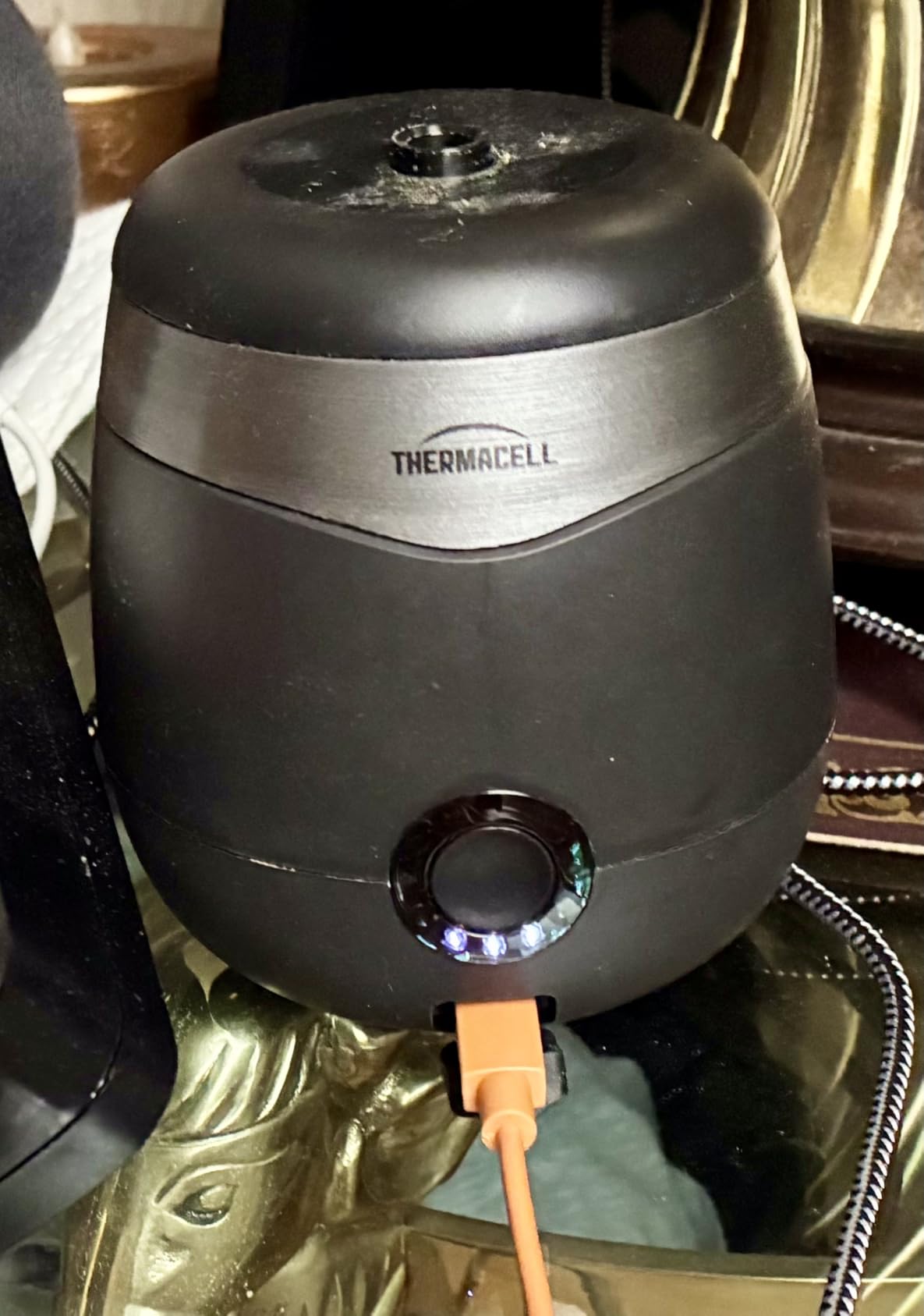 Thermacell Mosquito Repeller E-Series Rechargeable with 20' Mosquito Protection Zone; Up to 9-Hr Battery Life; Includes 12-Hr Refill; Flame or Scent; DEET-Free Bug Spray Alternative customer photo 1