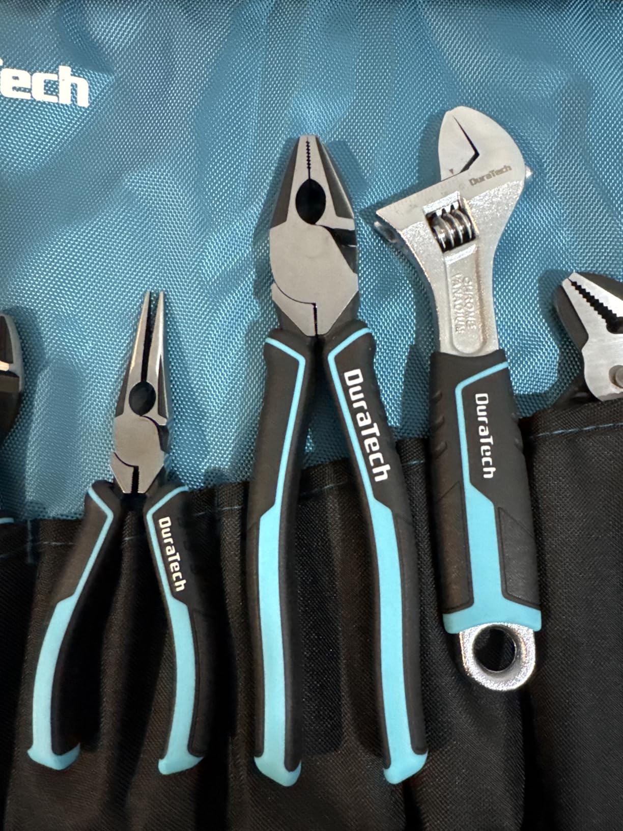 DURATECH 8-Piece Pliers Set with Rolling Pouch customer photo 2
