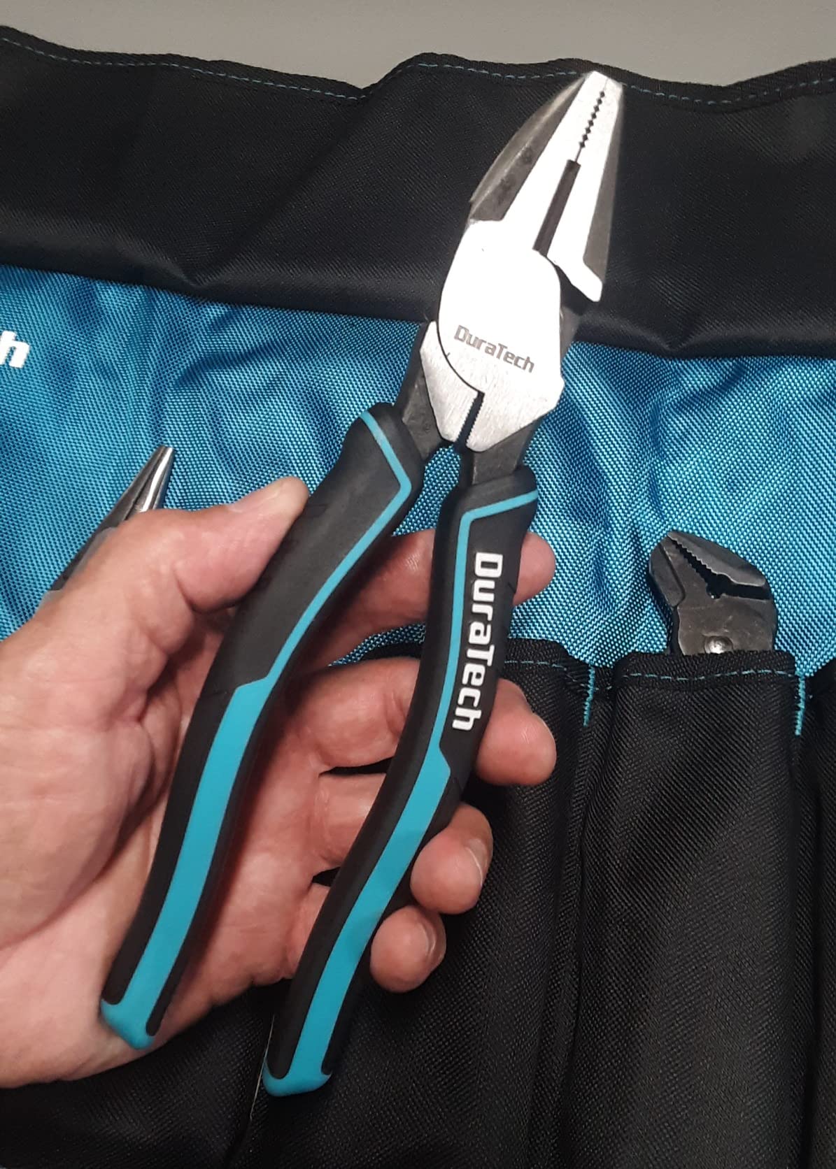 DURATECH 7-Piece Pliers Set with Rolling Pouch, Premium Cr-Ni Construction customer photo 2