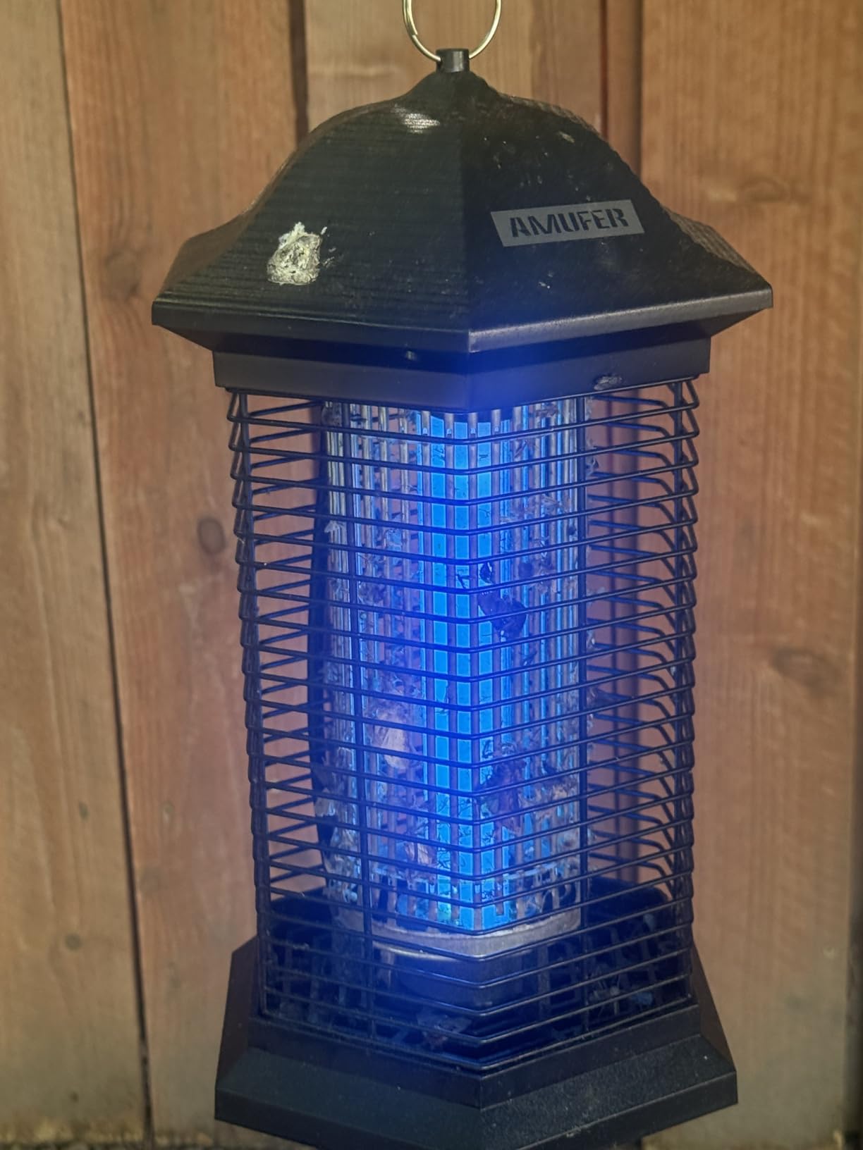 Bug Zapper Outdoor Indoor, 18W Power & 4400V Instant Grid Mosquito Repellent, Insect Control Efficiency Increased 100%, 1/2 Acre Coverage, Fly Trap for Patio, Backyard, Home customer photo 2