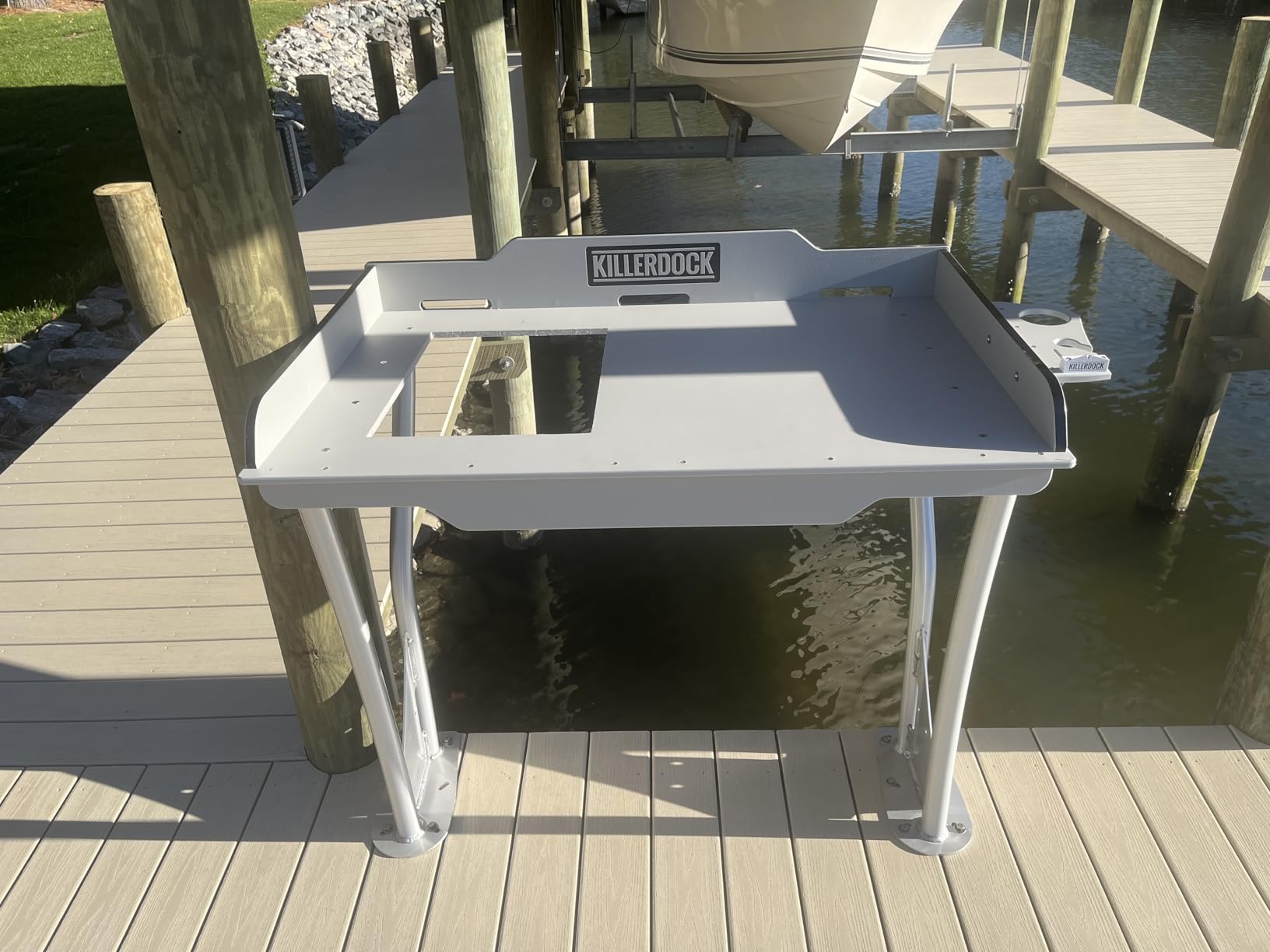 Ruvati 21 x 20 inch Outdoor BBQ Workstation Sink Topmount T-316 Marine Grade Stainless Steel - RVQ5221 customer photo 2